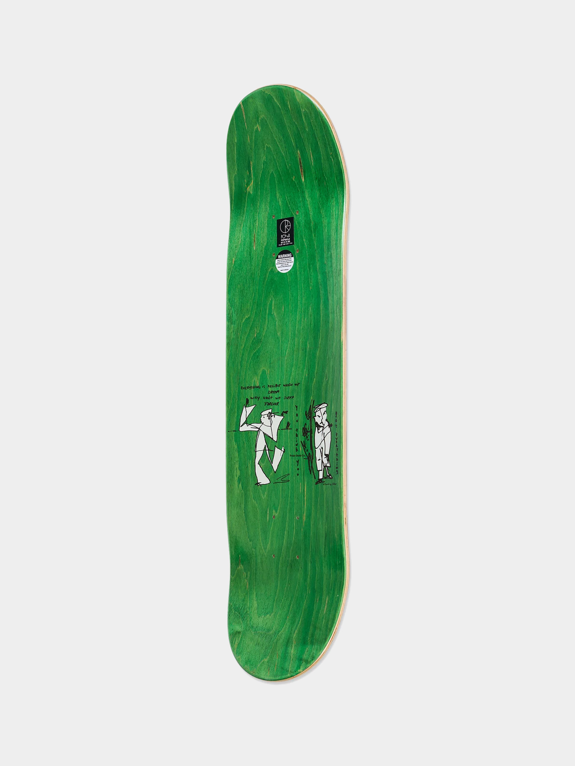 Polar Skate Deck Team Alv Sleep Forever
