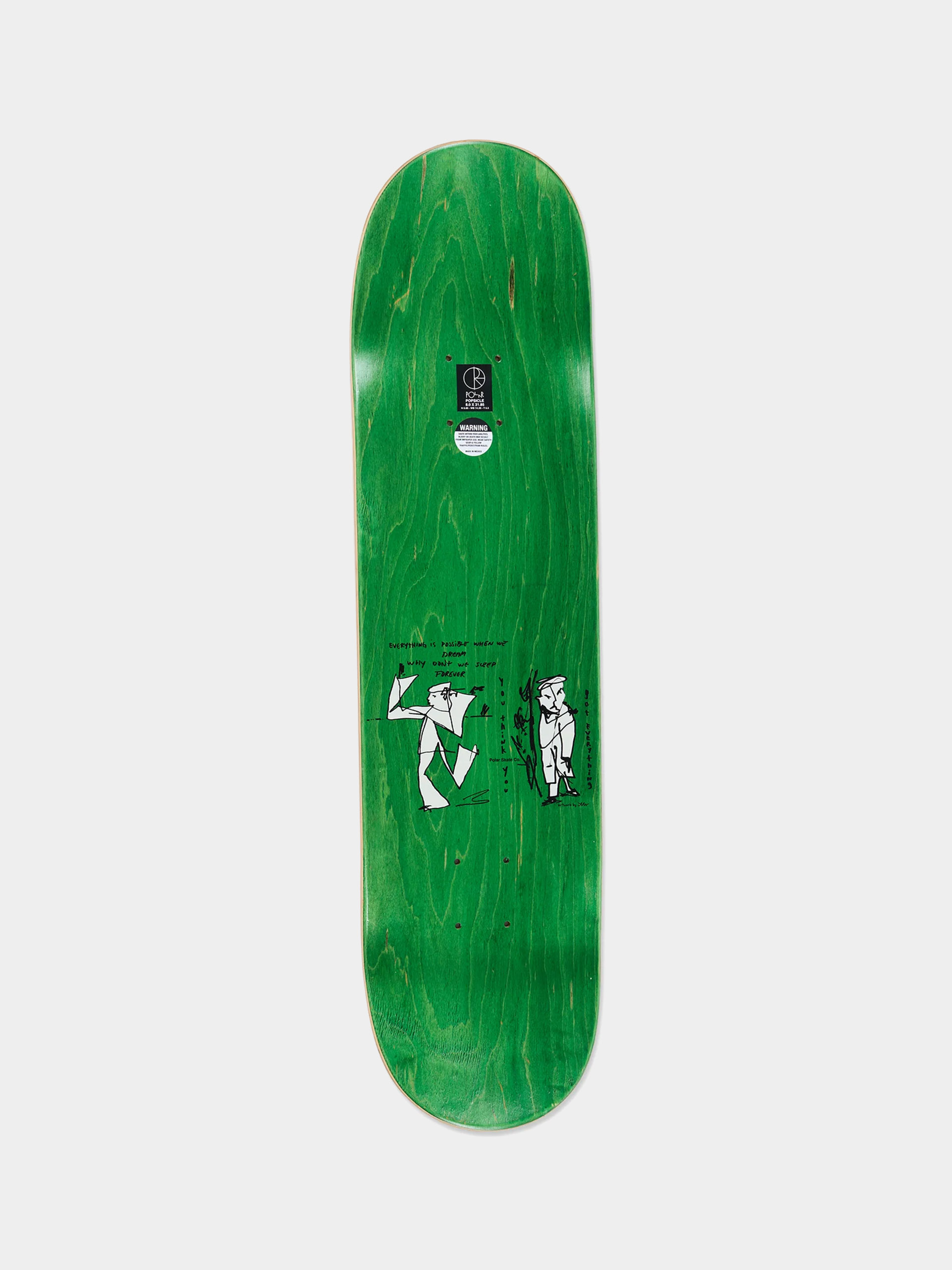 Polar Skate Deck Team Alv Sleep Forever