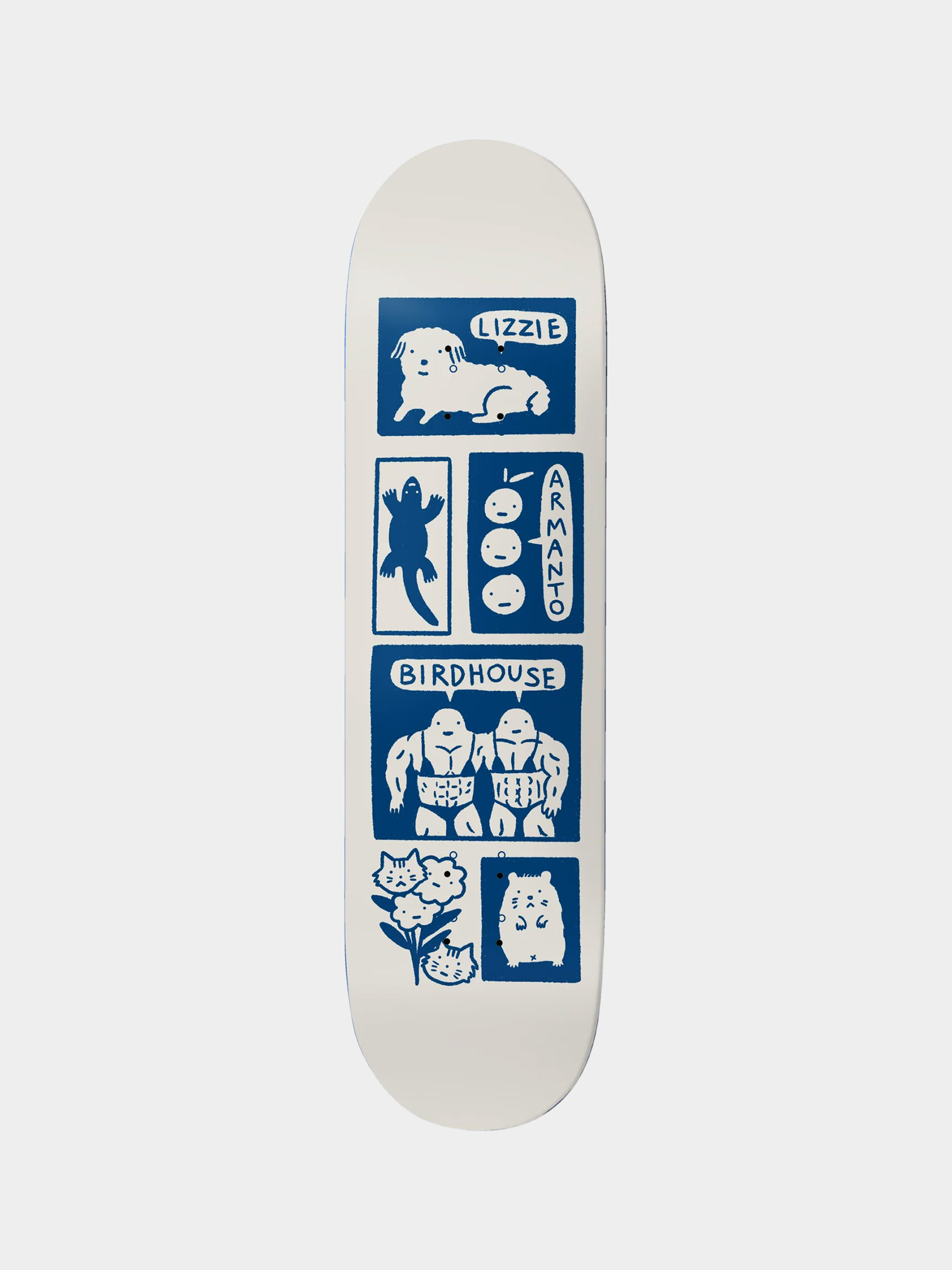Birdhouse Deck Armanto Catalina (white/blue)