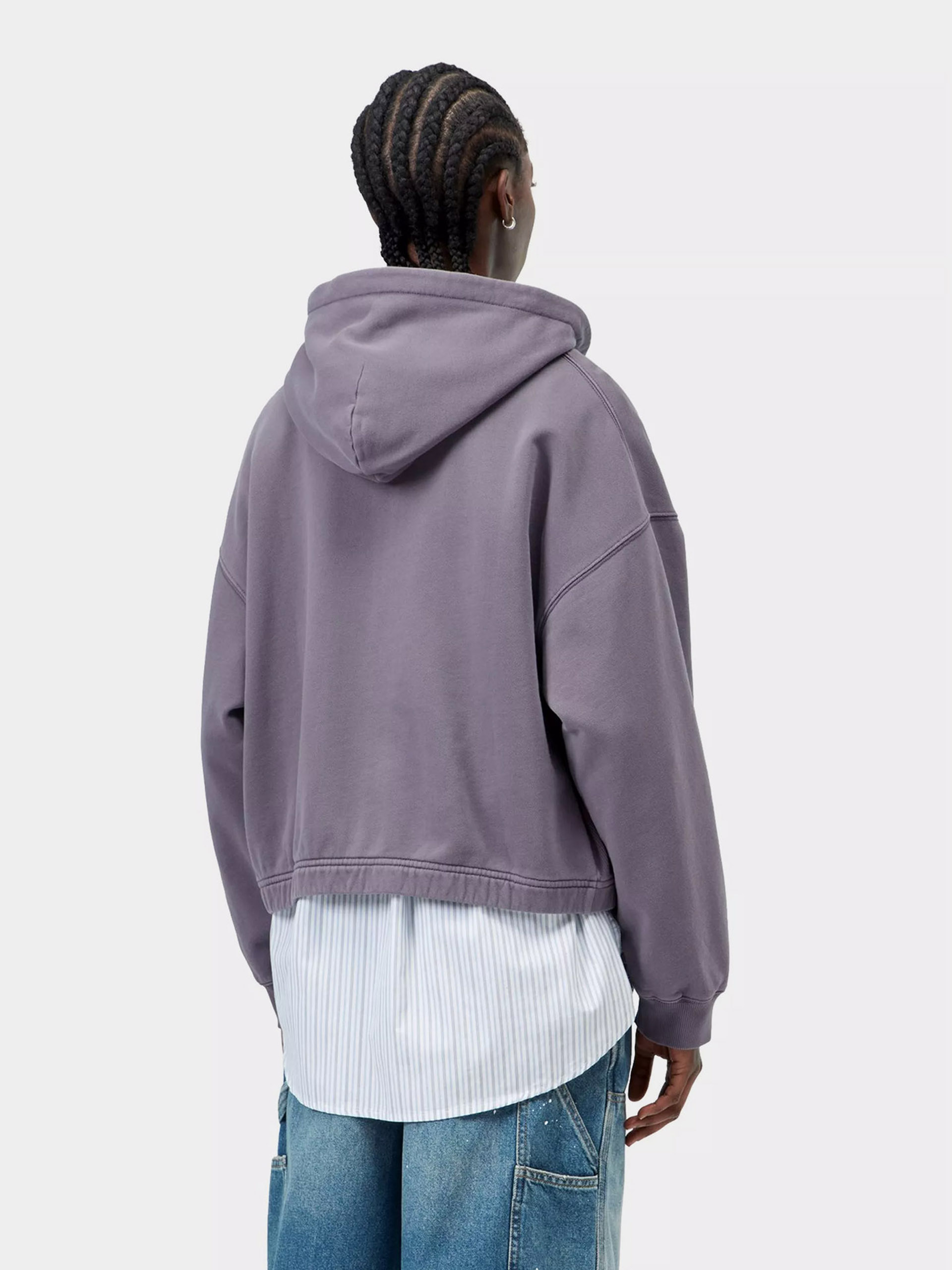 Carhartt WIP Hoodie Hoggard ZHD Wmn (shady purple)
