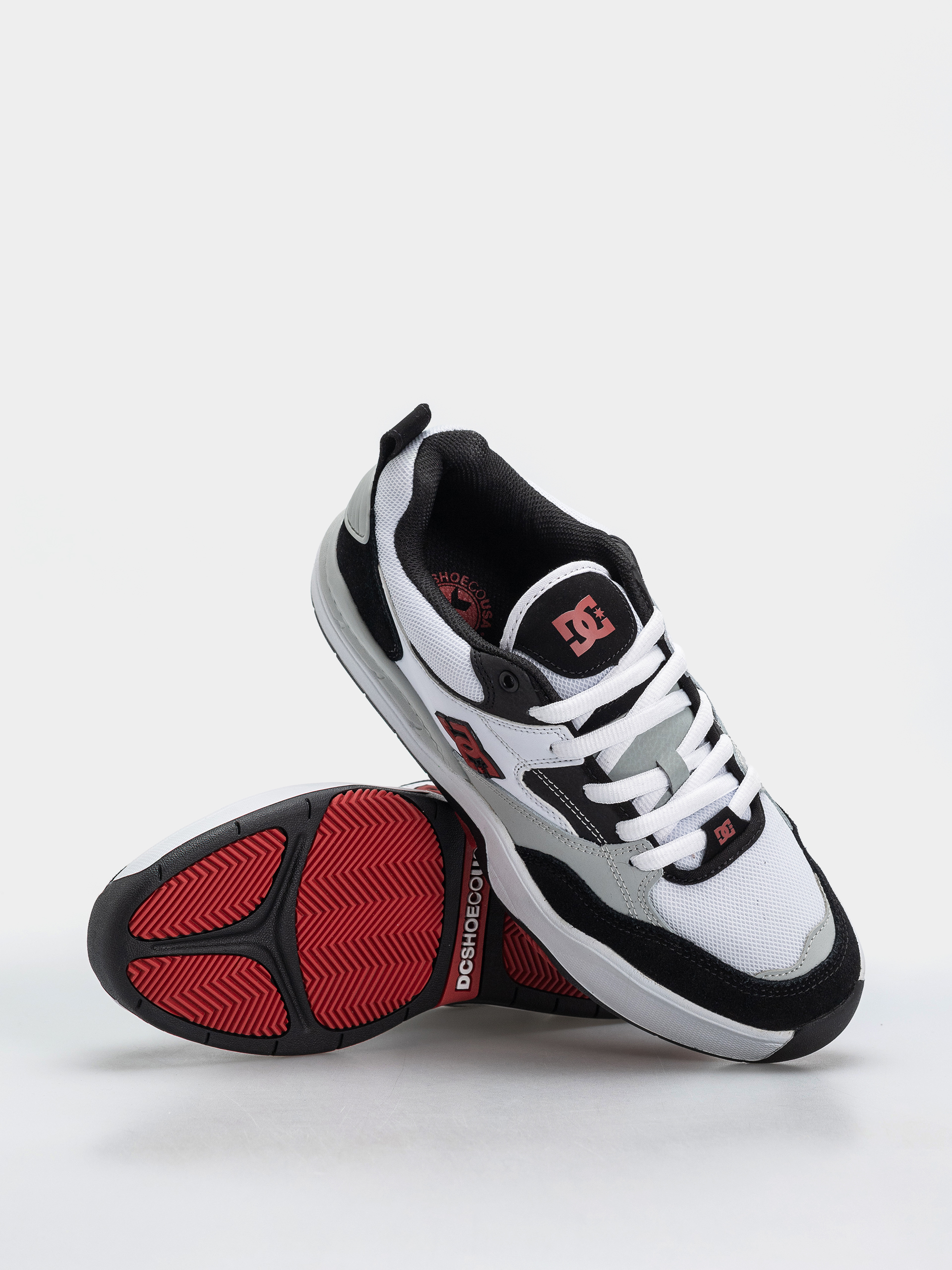 DC Ascend Schuhe (black/white/red)