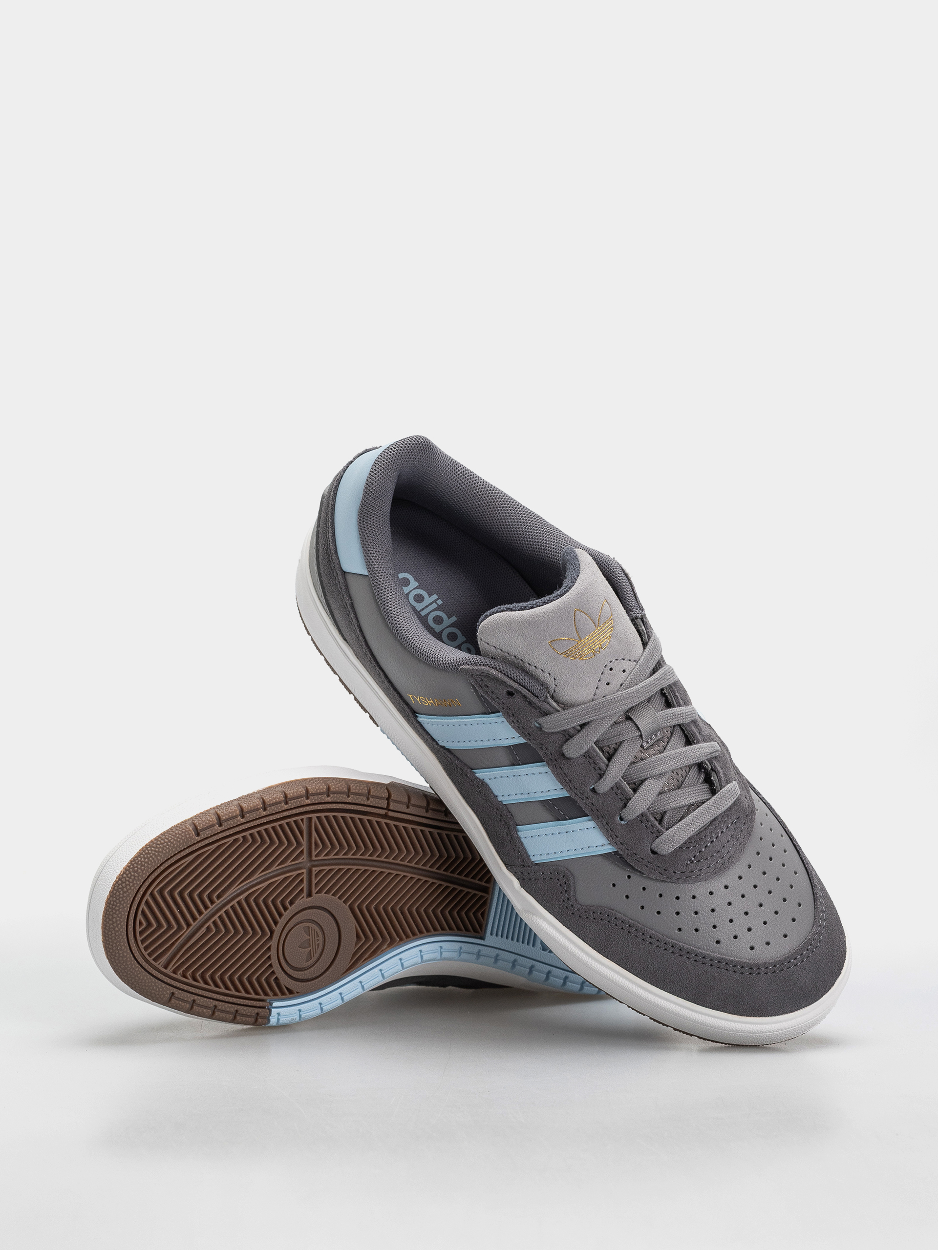 adidas Tyshawn II Schuhe (grefiv/clesky/ftwwht)