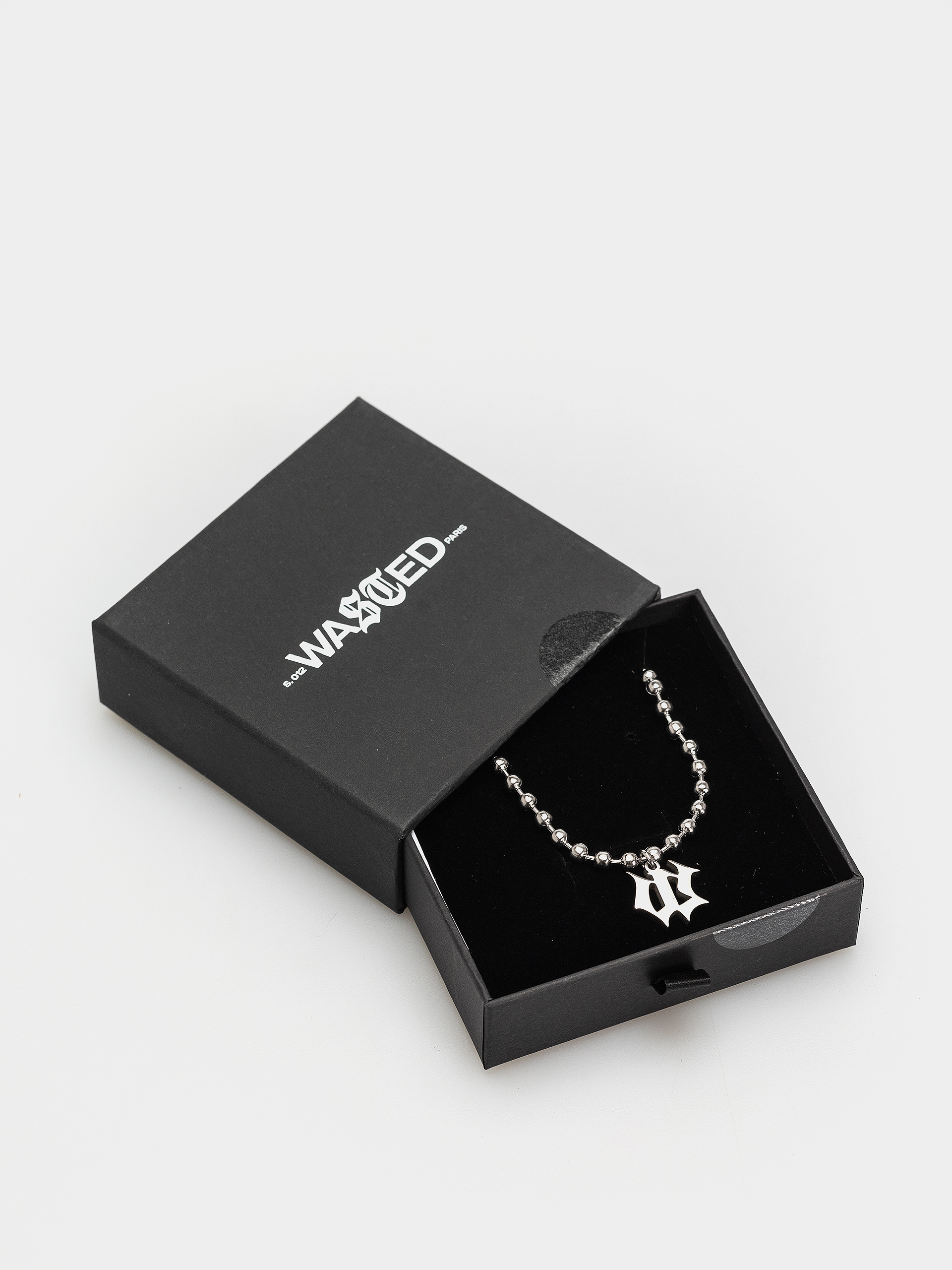 Wasted Paris Splinter Necklace (silver)