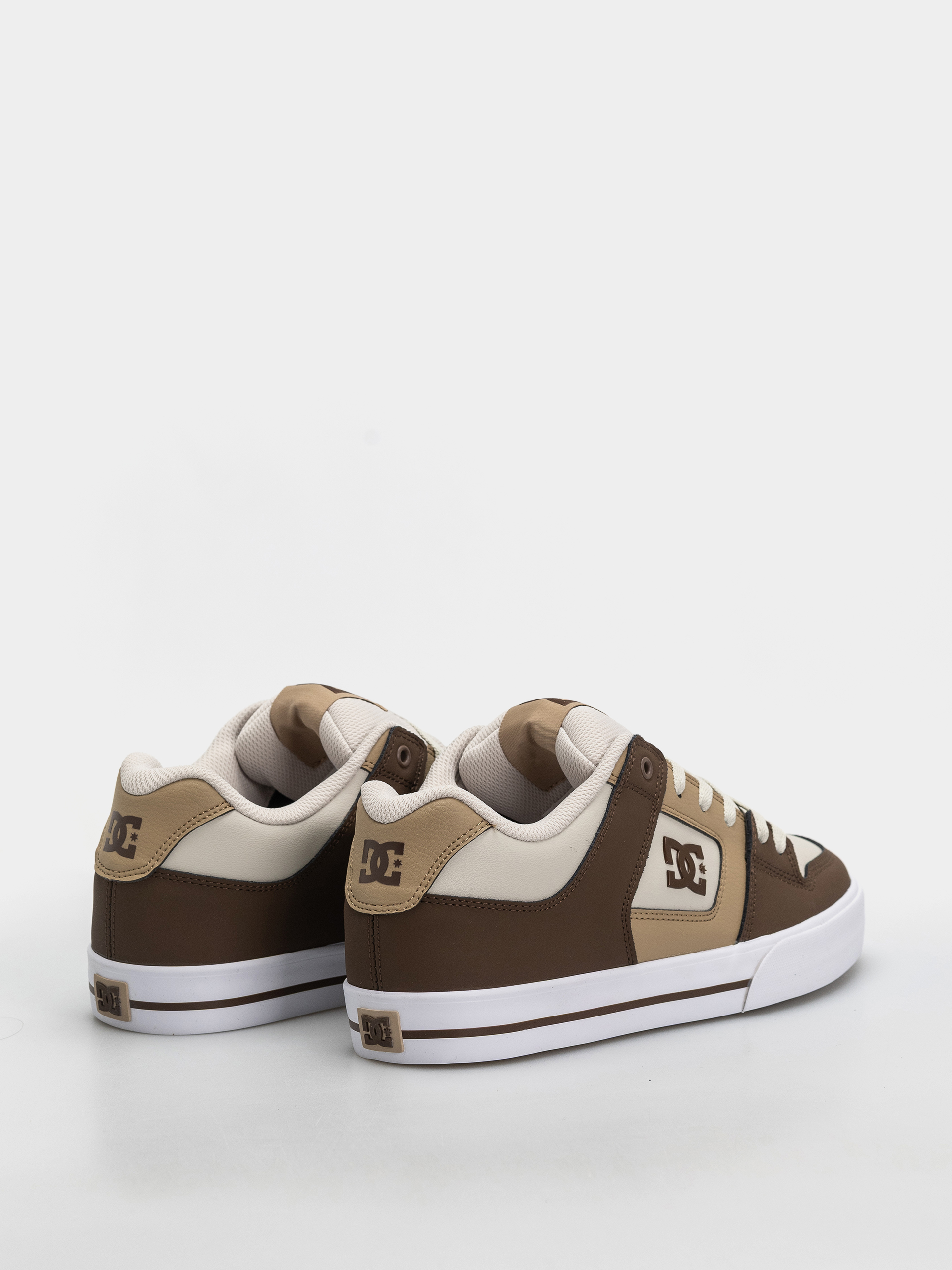 DC Pure Shoes (brown/tan/offwhite)