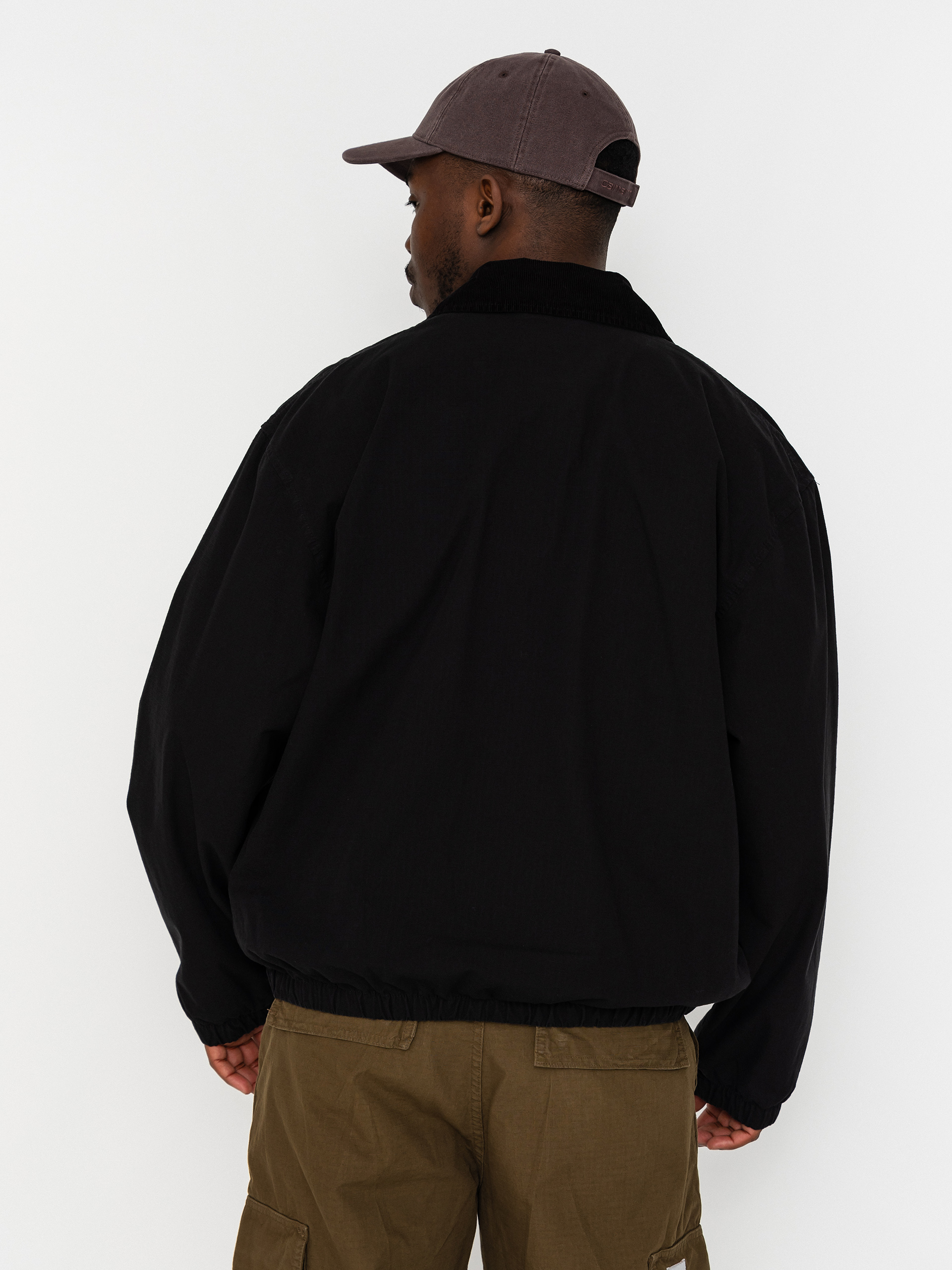 Carhartt WIP Jacke Madison Ripstop (black/wax)