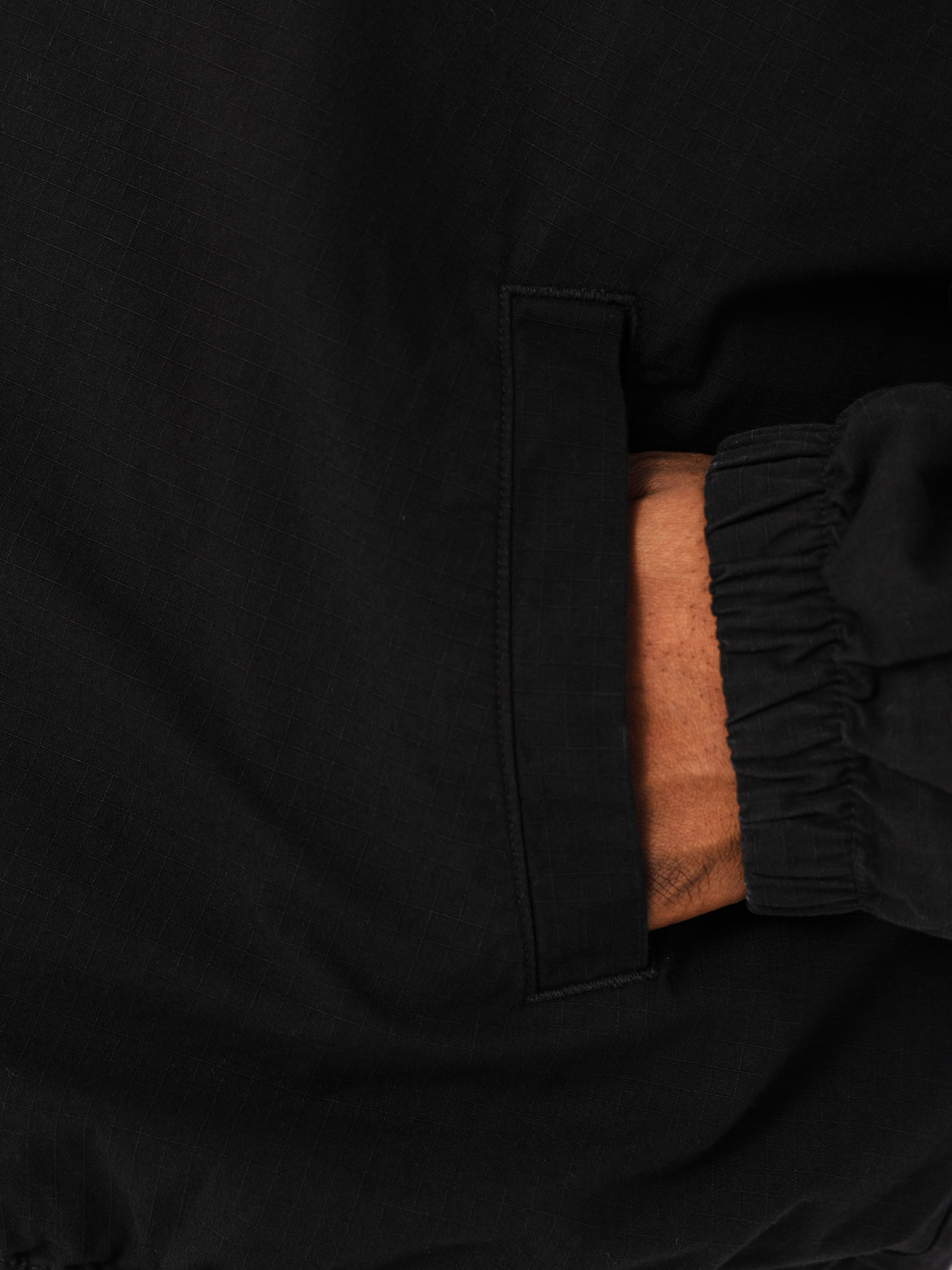 Carhartt WIP Jacke Madison Ripstop (black/wax)