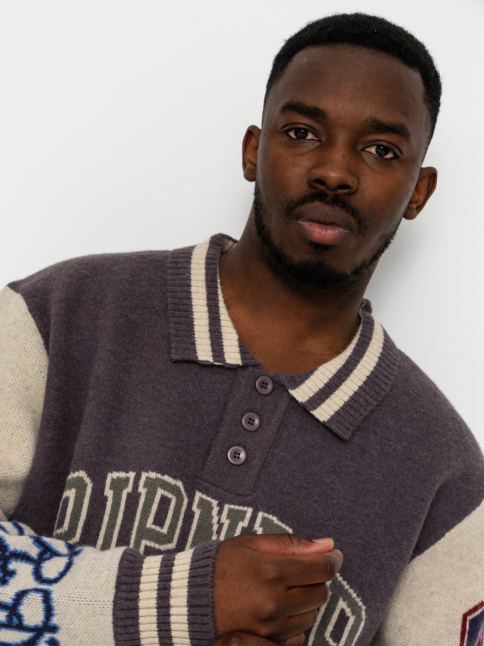 RipNDip Run It Up Knit Pulli (charoal cream)