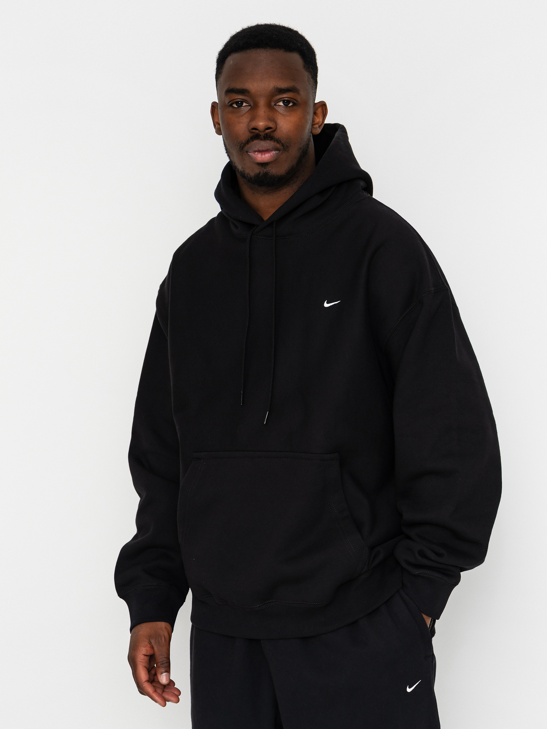 Nike SB Solo Swoosh HD Hoodie (black/black/white)