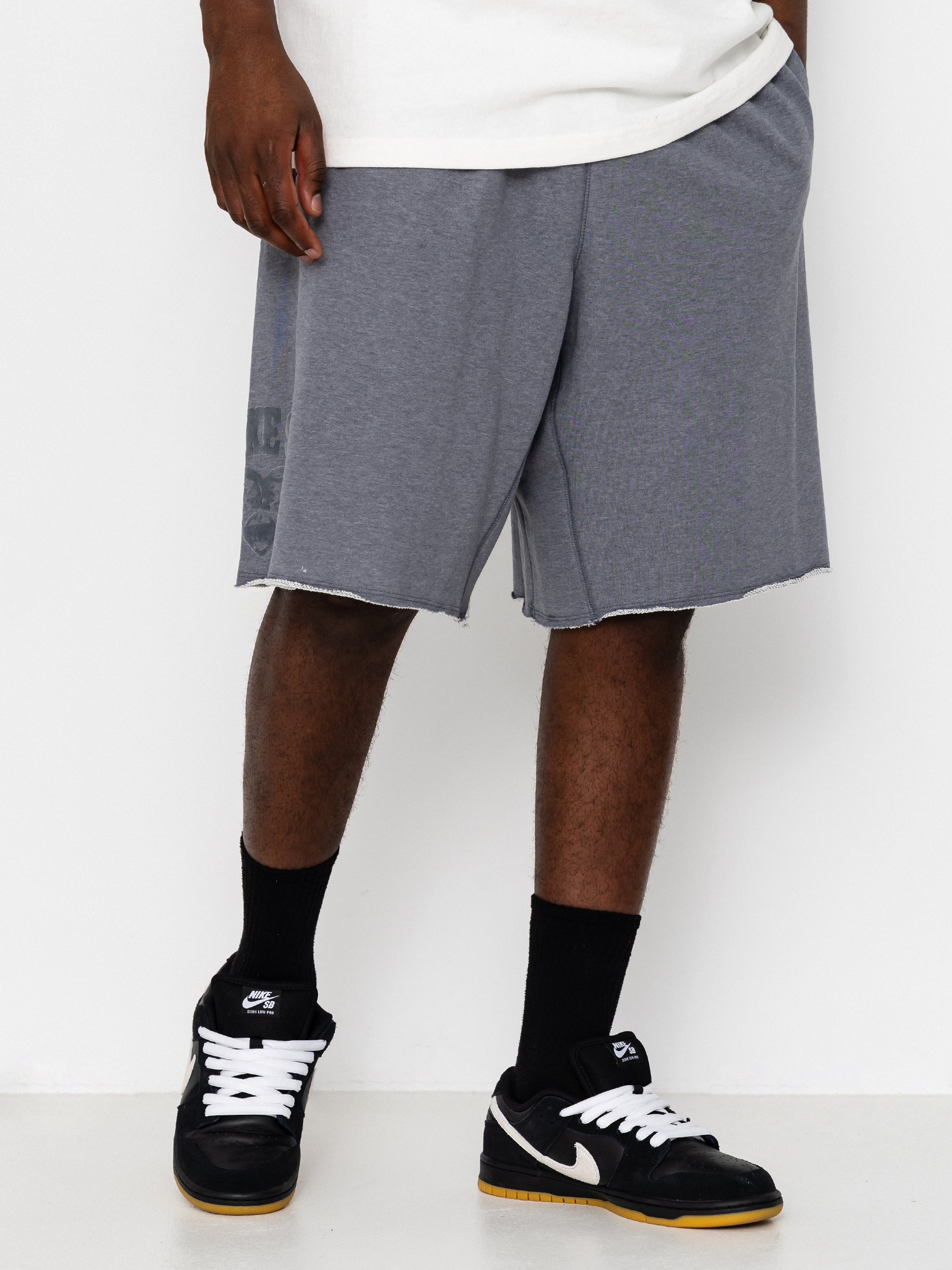 Nike SB Shorts Gfx Flc (cool grey/htr/white)