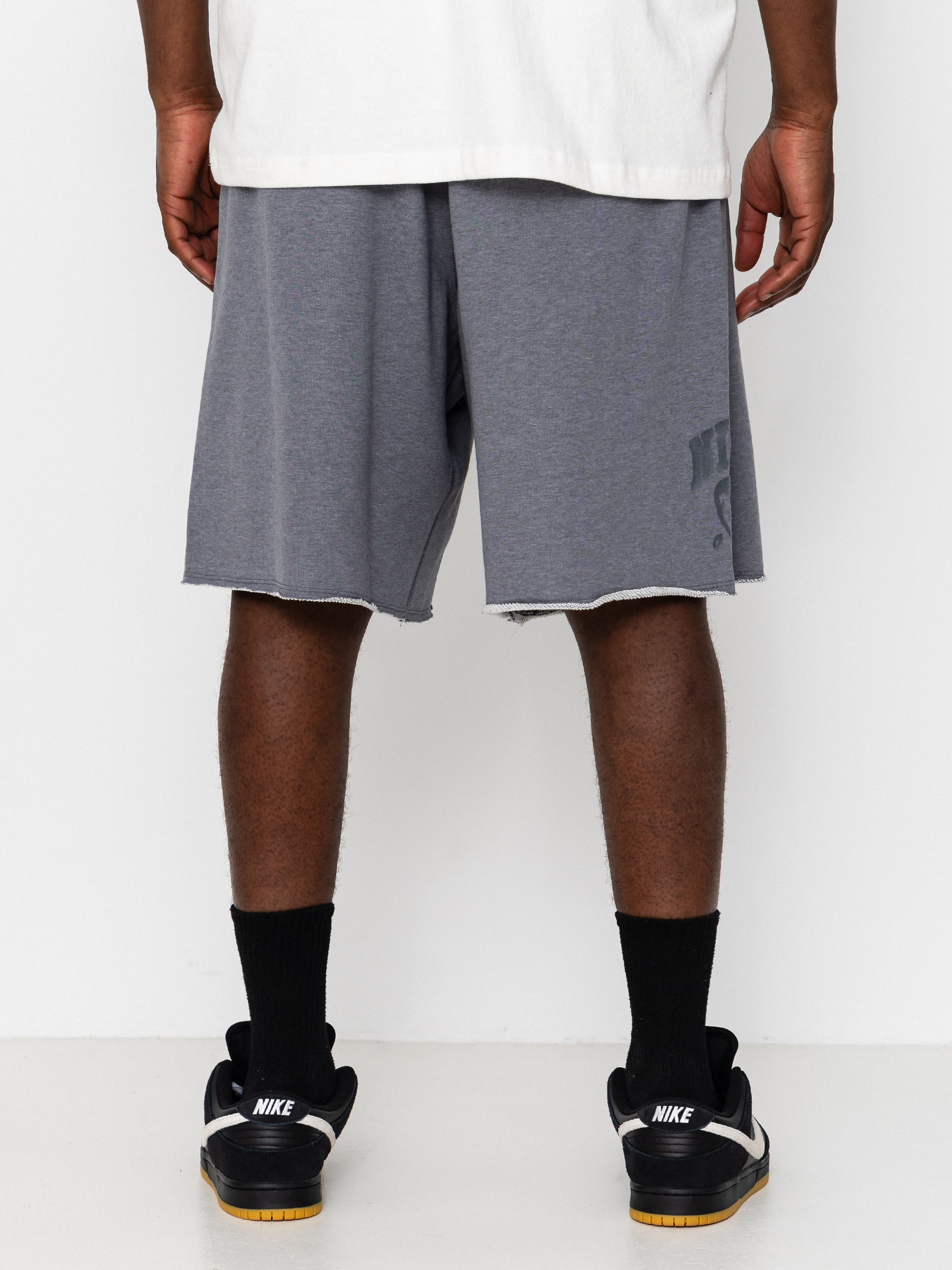 Nike SB Shorts Gfx Flc (cool grey/htr/white)