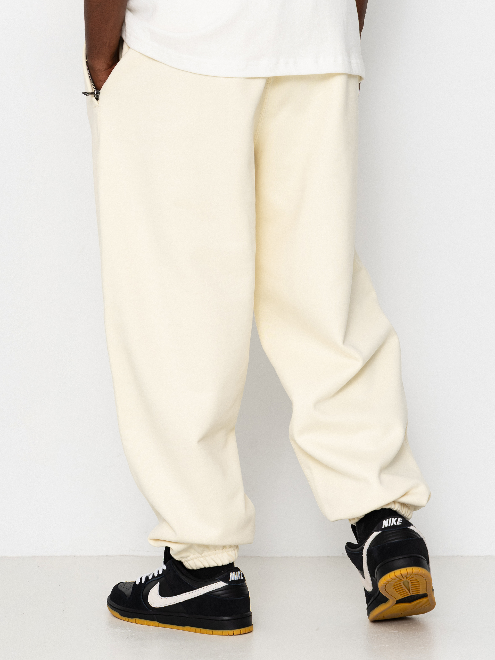Nike SB Pants Solo Swoosh (coconut milk/white)