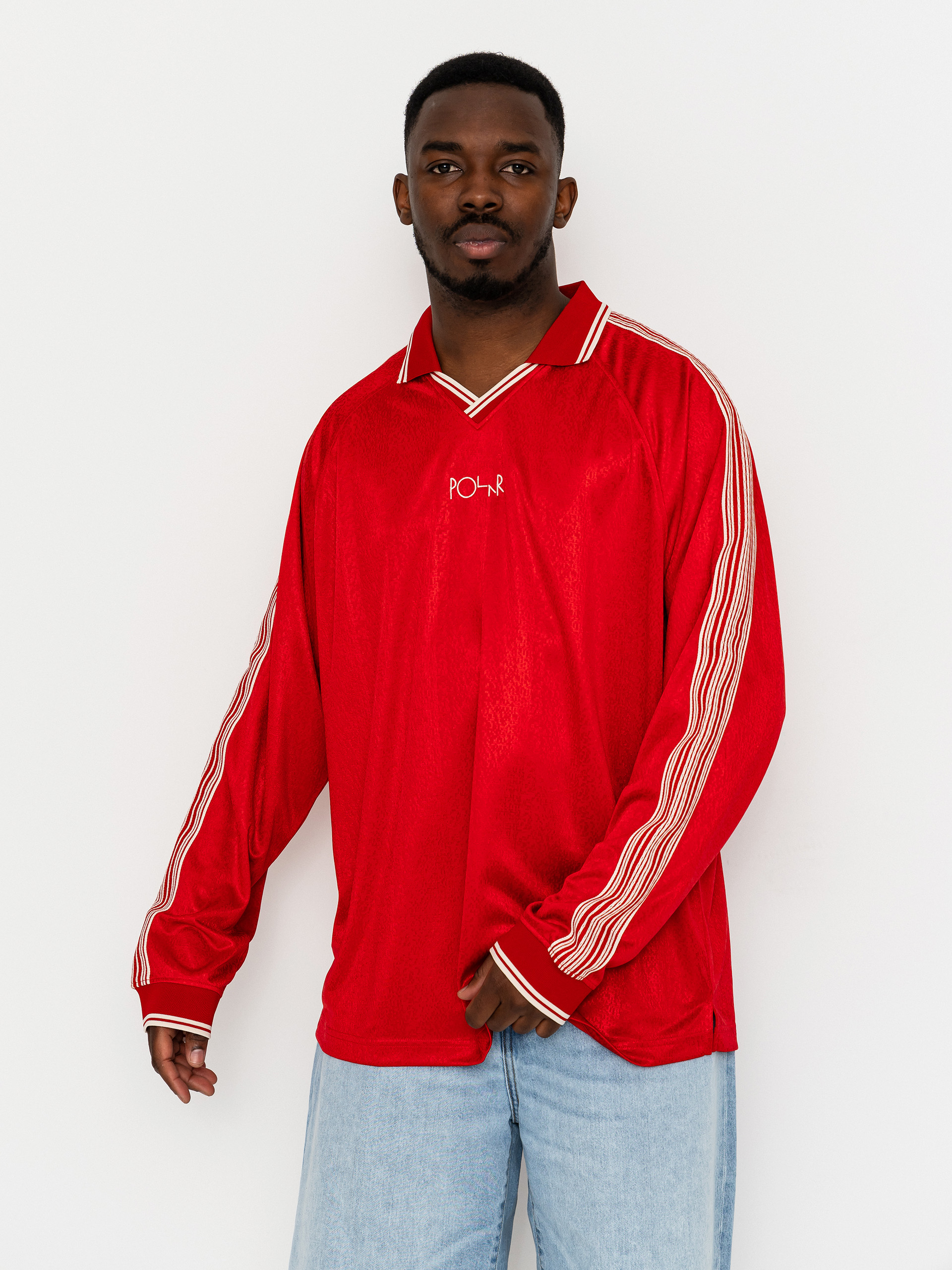 Polar Skate Shirt Davie (red)
