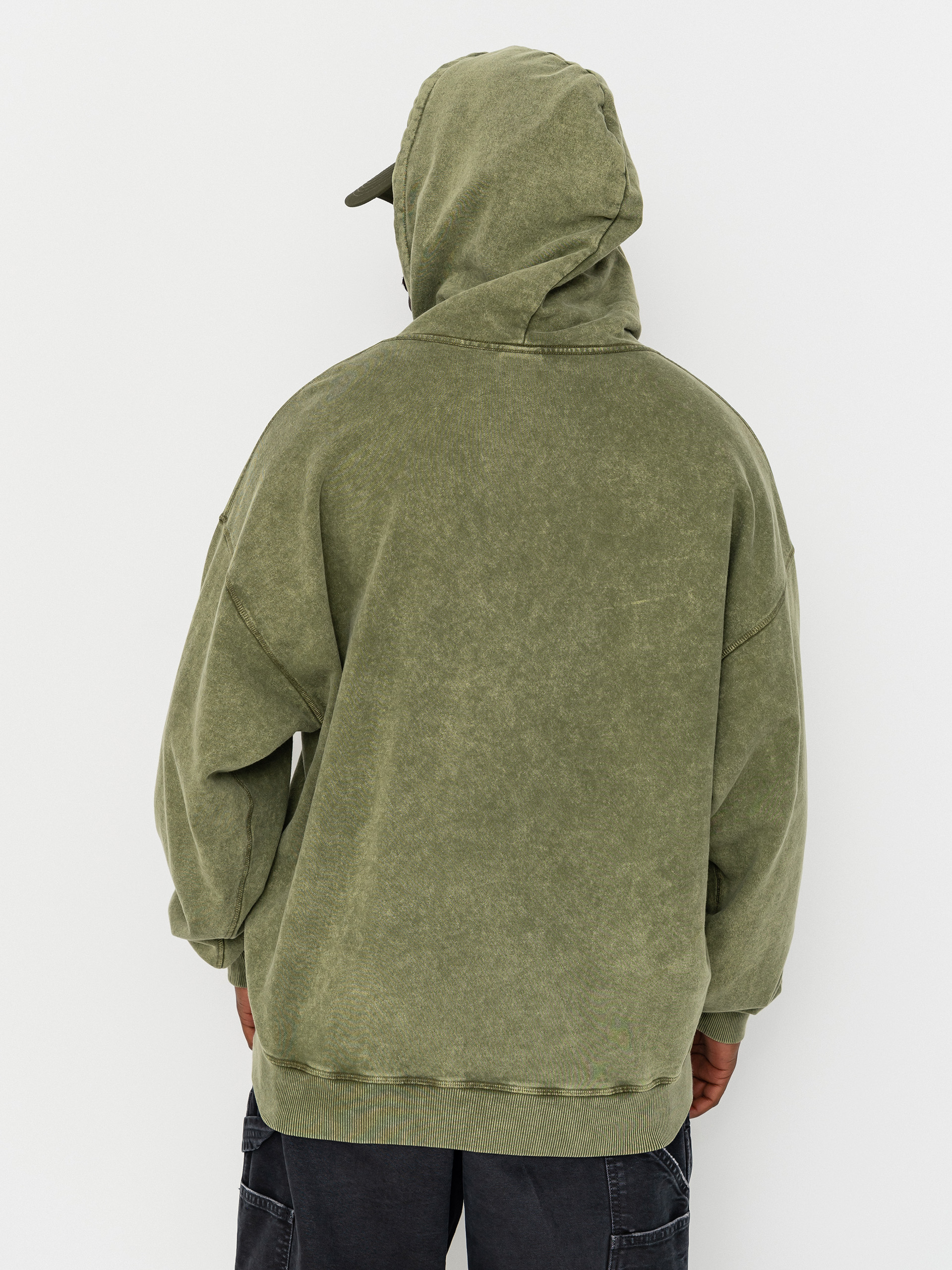 Polar Skate Hoodie Acid Frank Soul HD (army green)