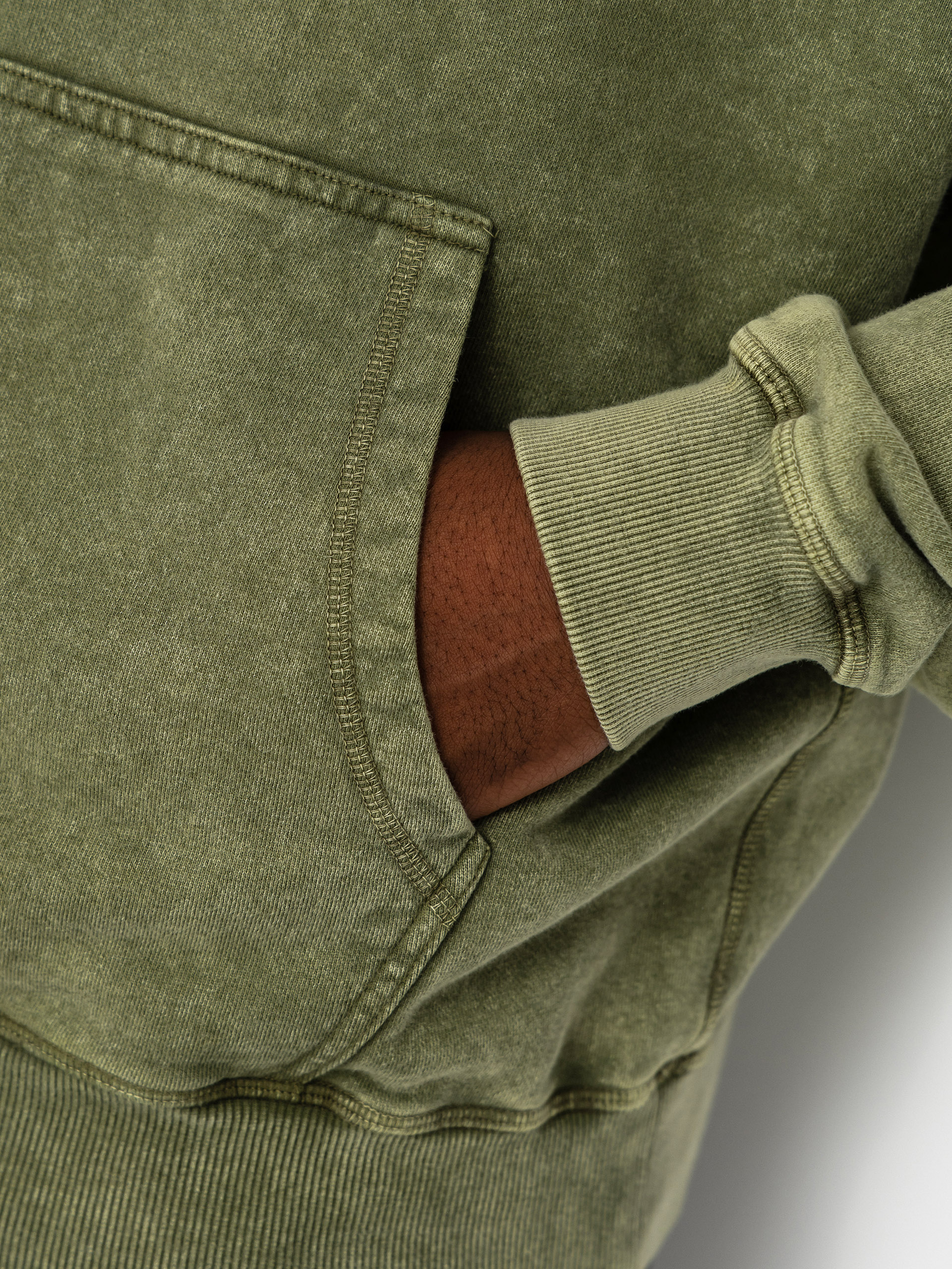 Polar Skate Hoodie Acid Frank Soul HD (army green)