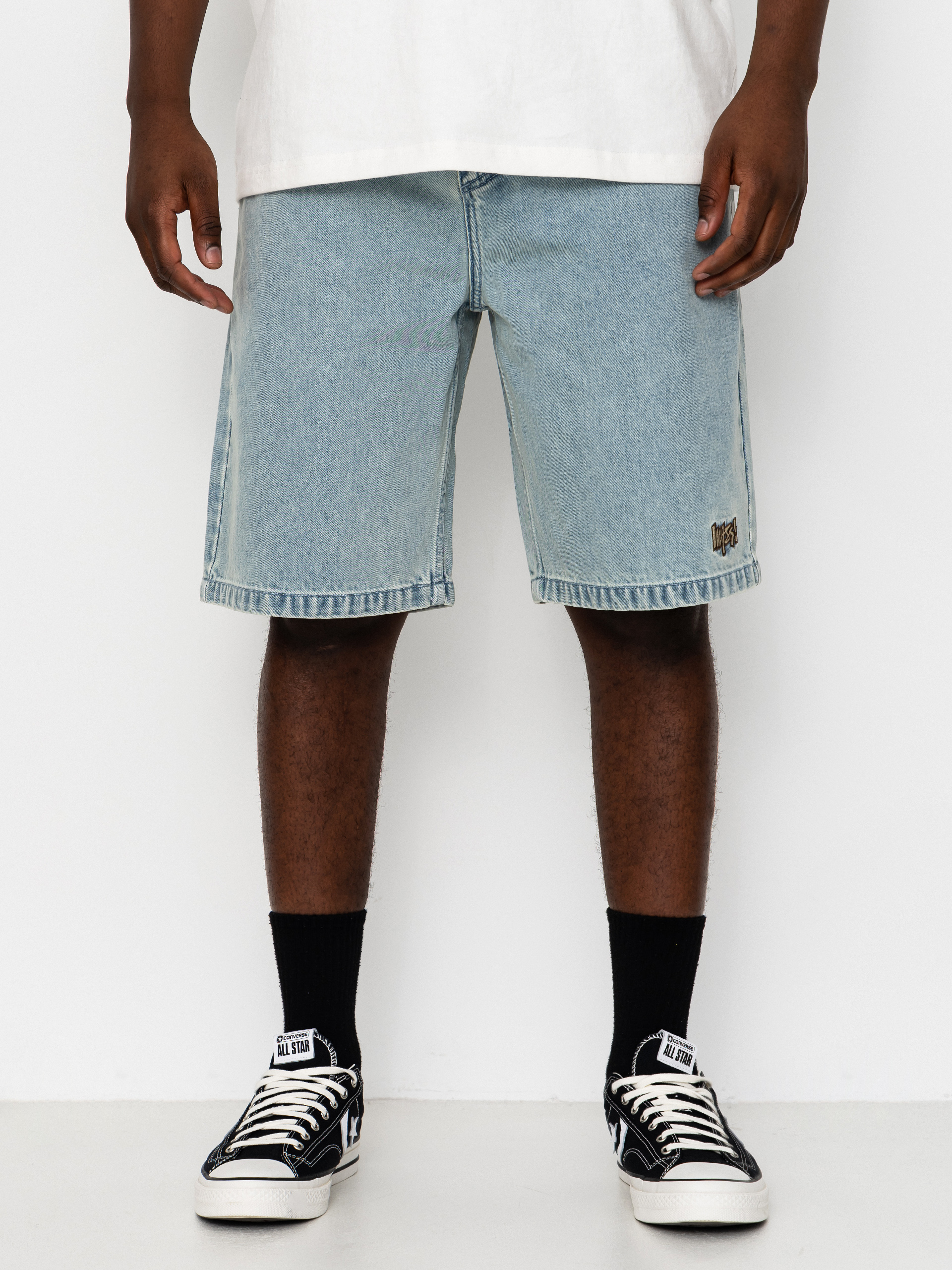 MassDnm Jeans Higher Shorts (lt blue)