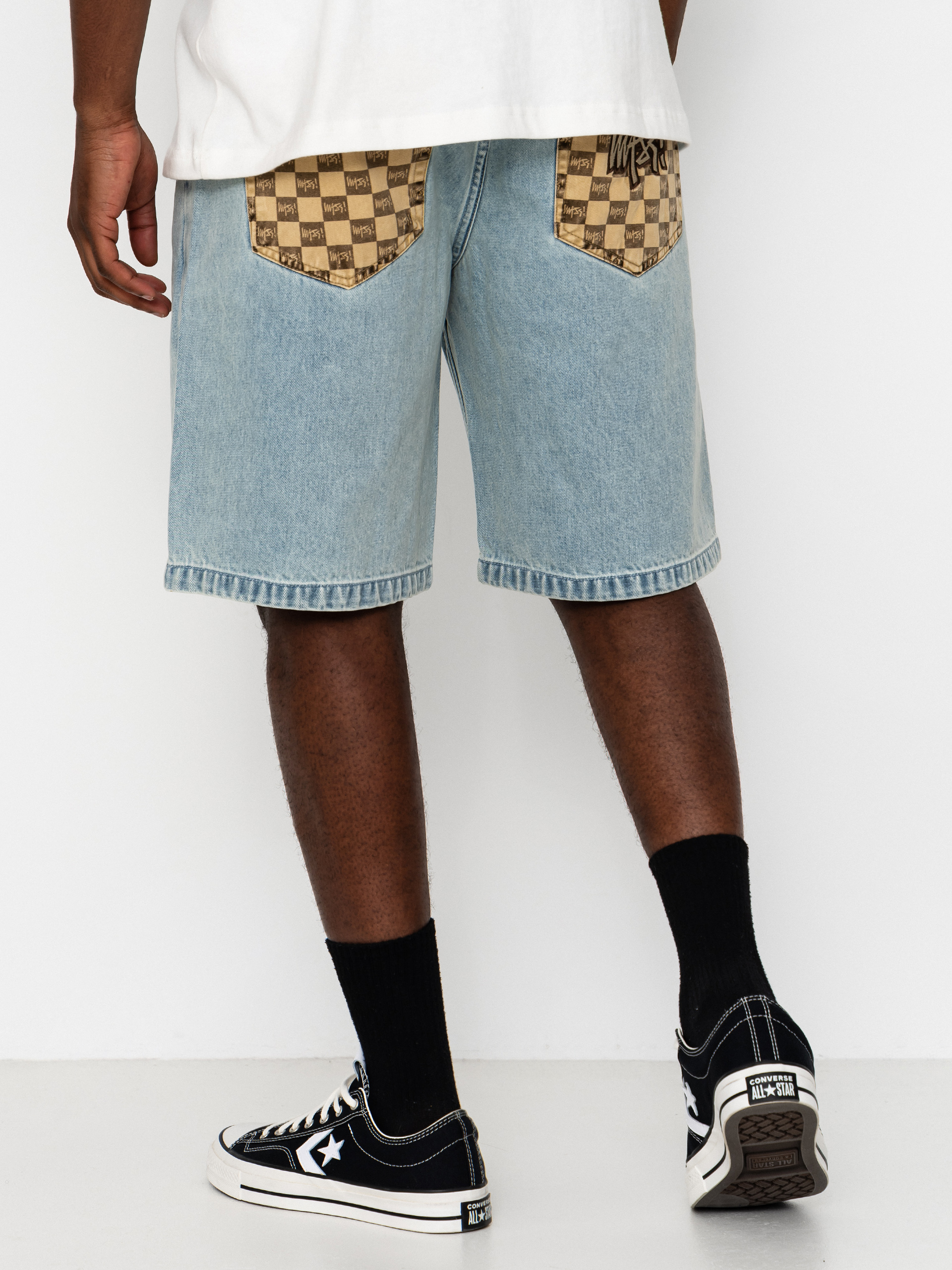 MassDnm Jeans Higher Shorts (lt blue)