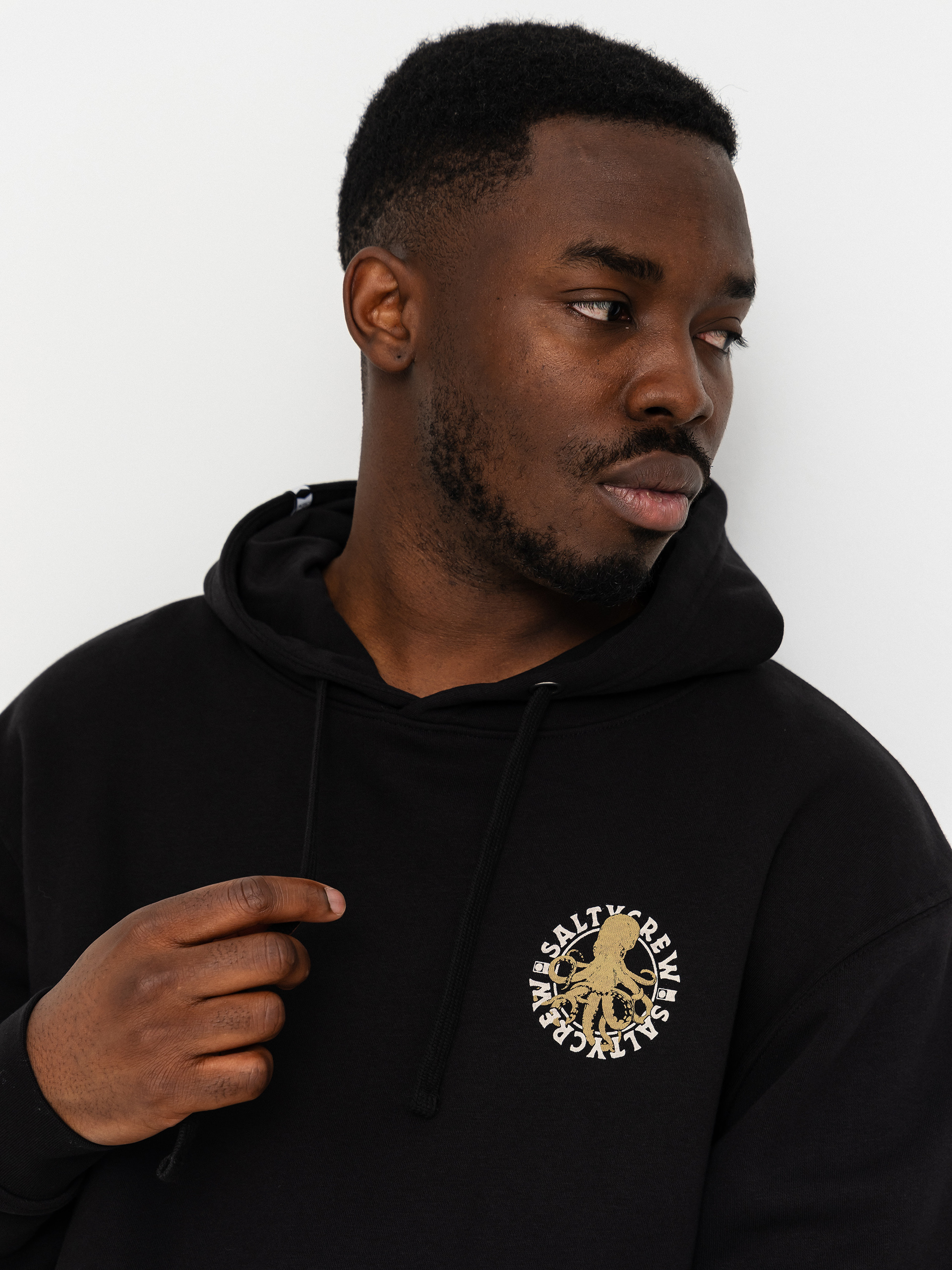 Salty Crew Hoodie Tentacles HD (black)