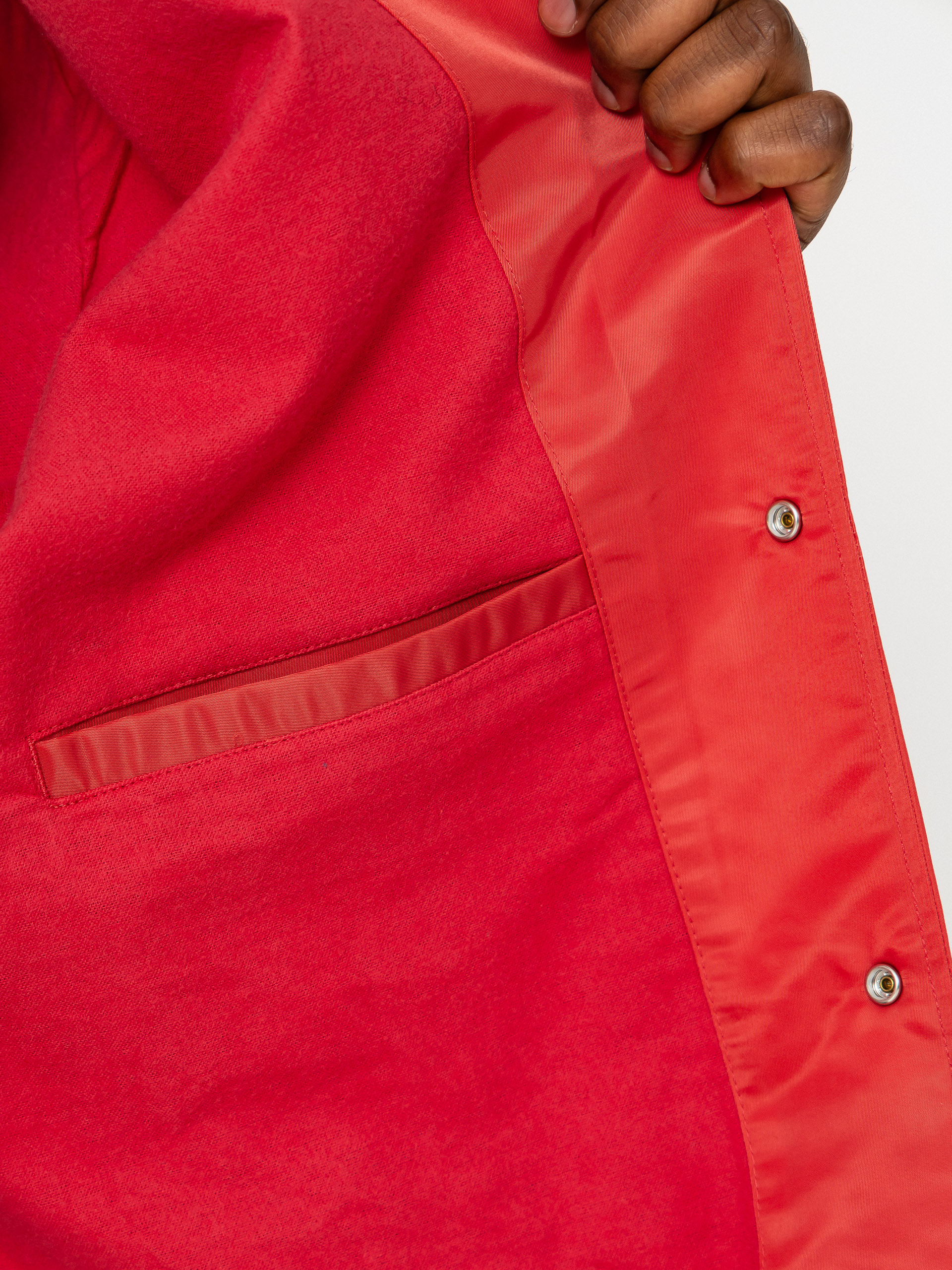 Deus Ex Machina Jacket Munificence Nylon Coach (melon red)
