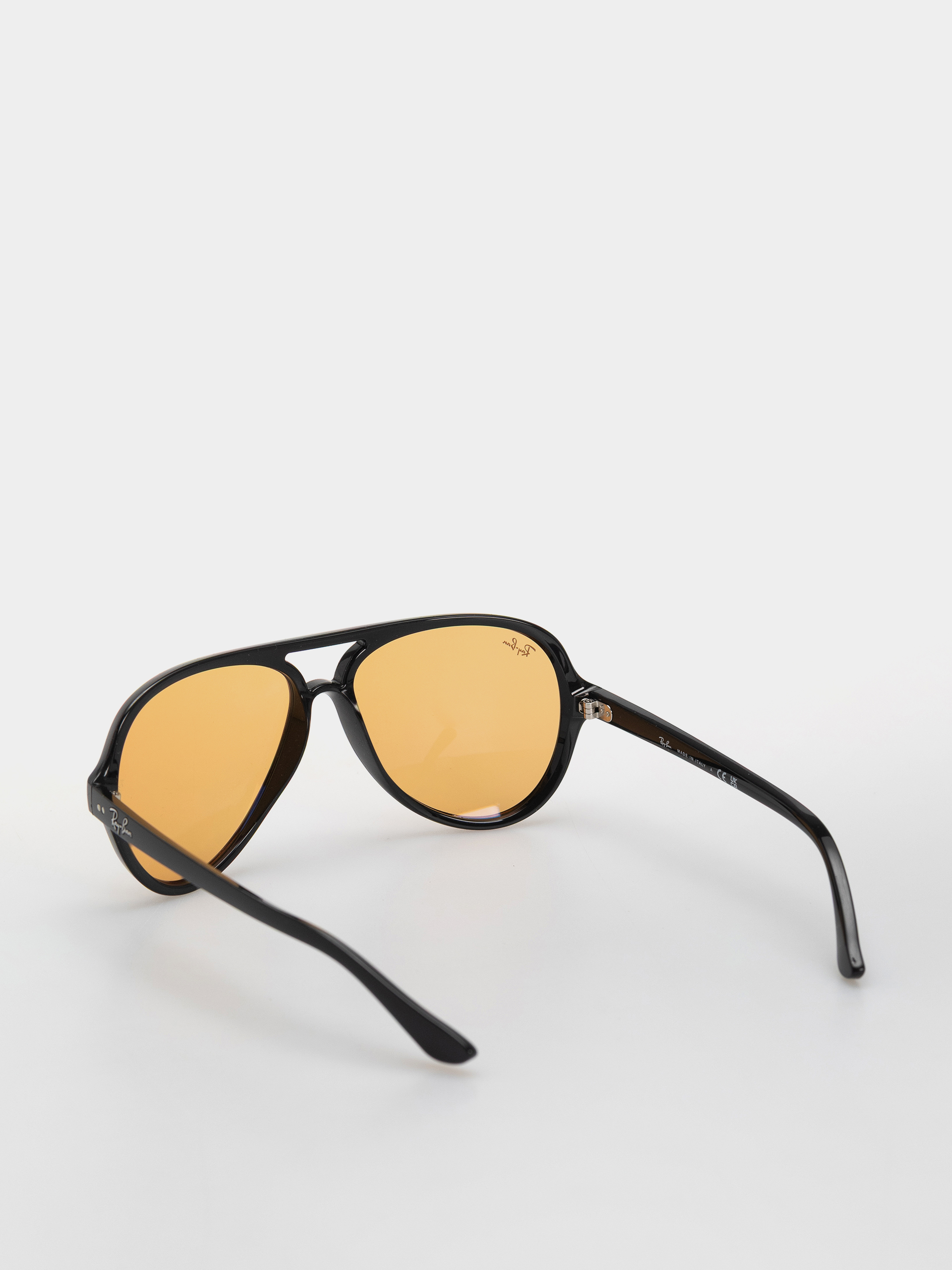 Ray-Ban Cats 5000 Classic Summer Capsule Sonnenbrille (polerowany czarny/pomarańczowy)