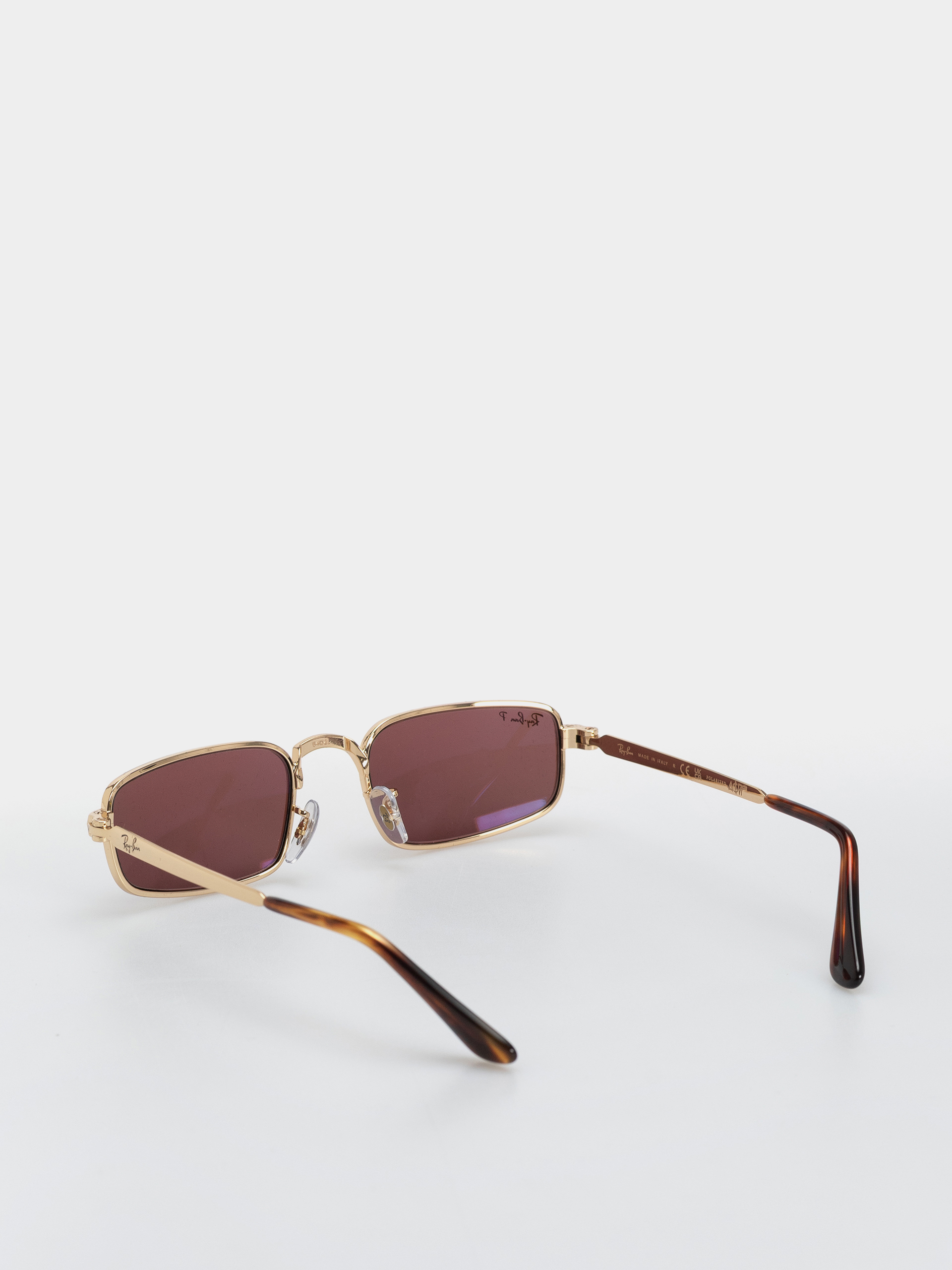 Ray-Ban Rb3927 By A$Ap Rocky Sunglasses (polerowany złoto arista/purple polarized)