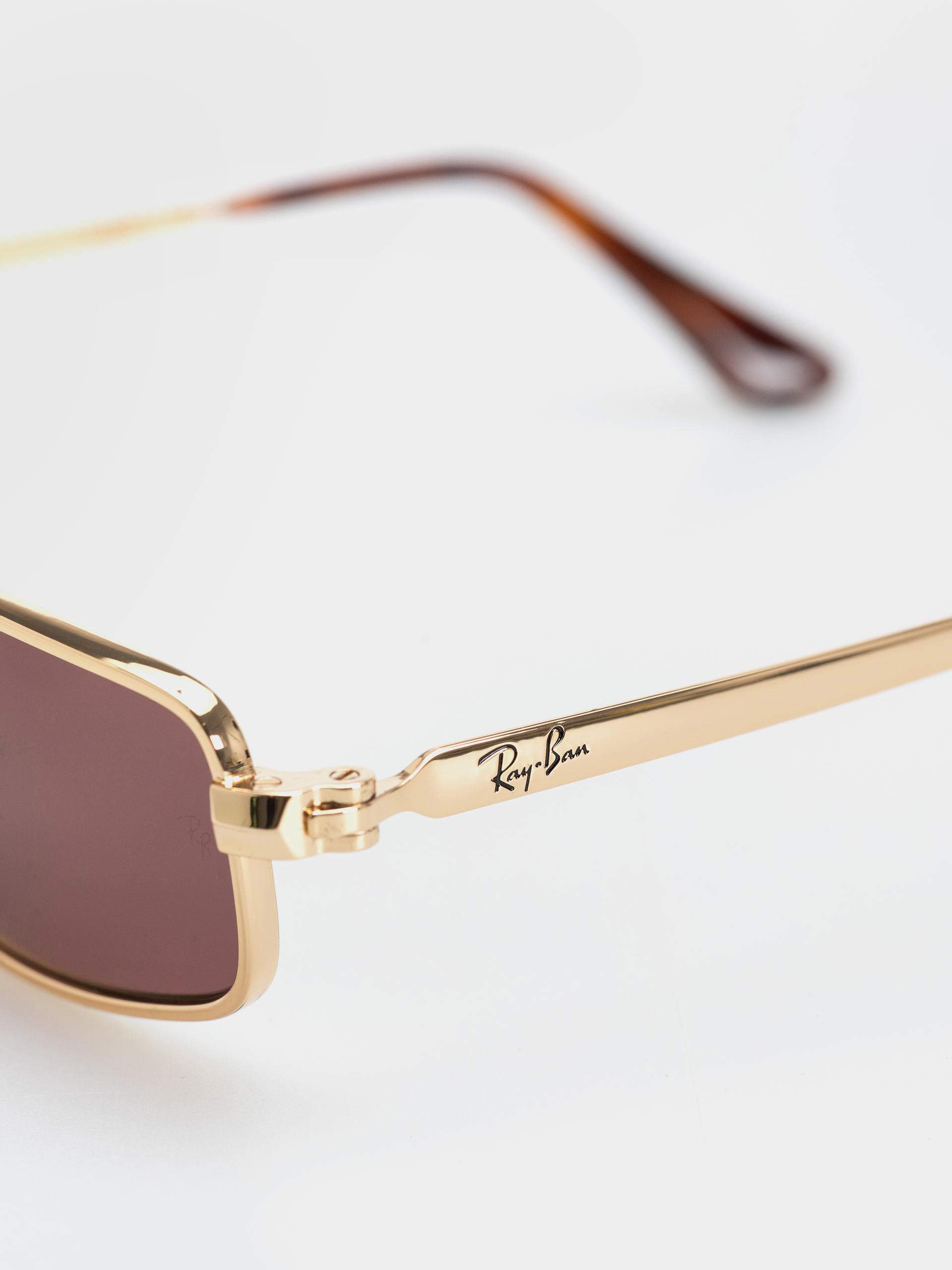 Ray-Ban Rb3927 By A$Ap Rocky Sunglasses (polerowany złoto arista/purple polarized)