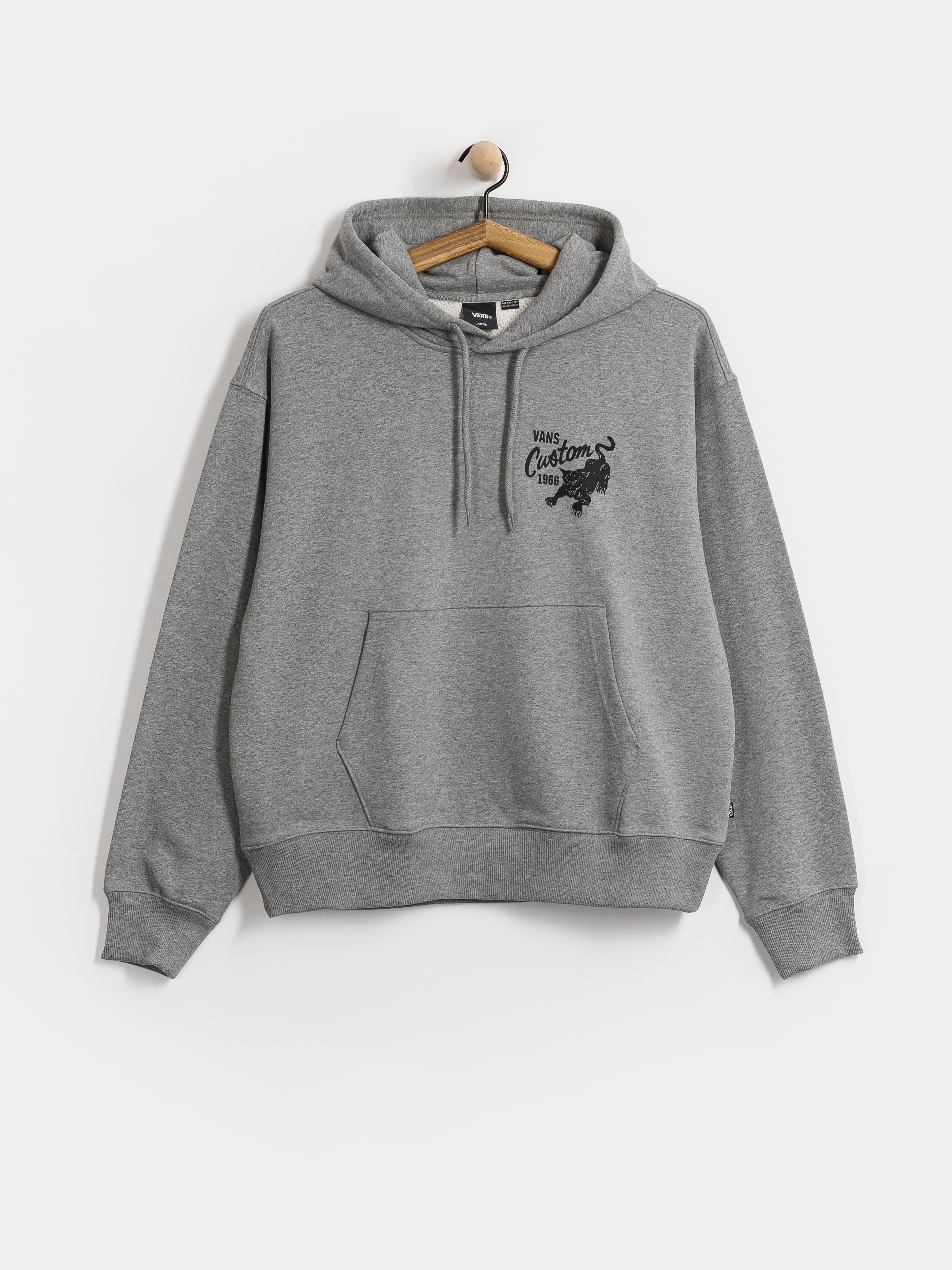 Vans Hoodie Custom Cat HD (cement heather)