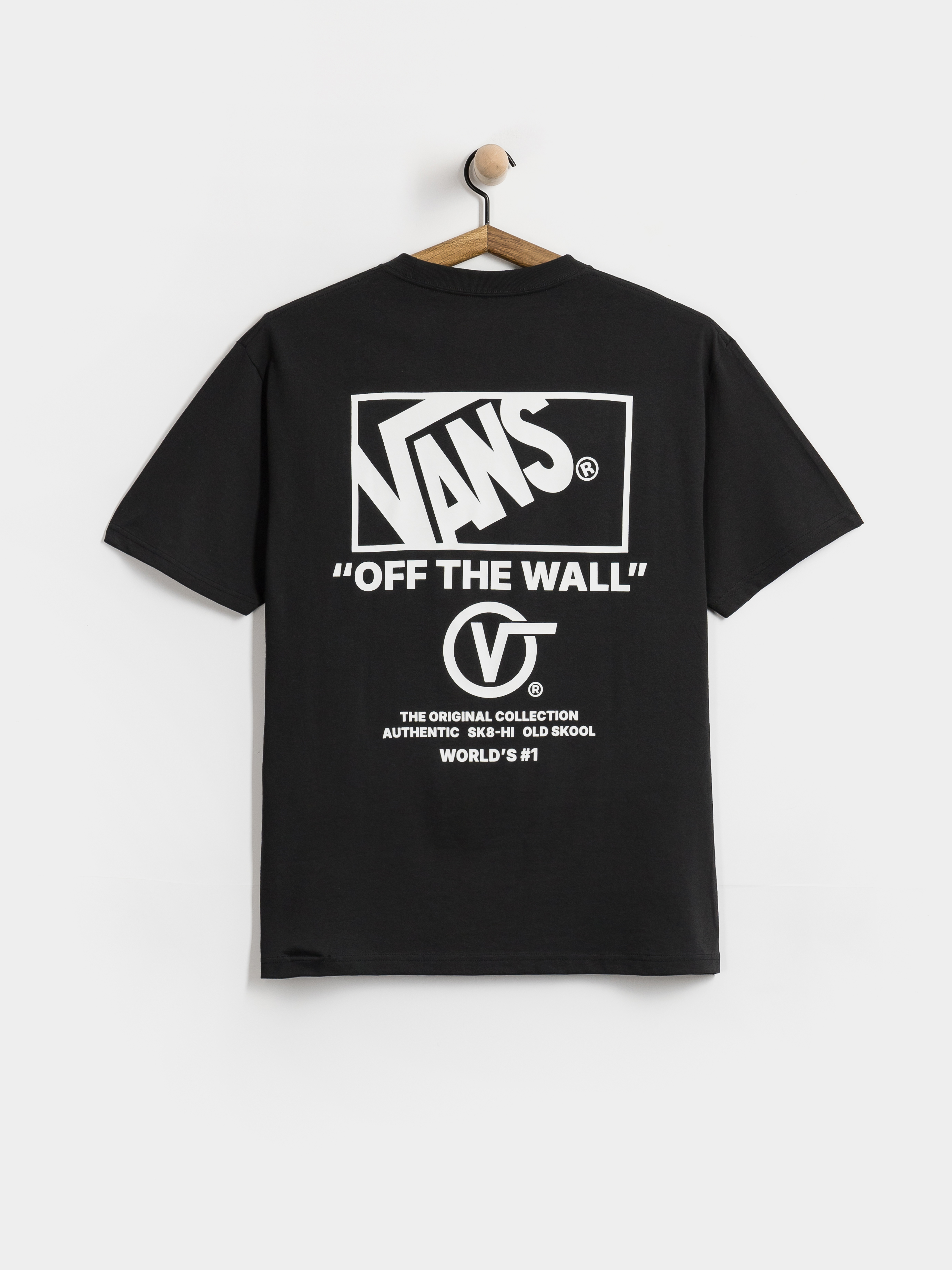 Vans T-Shirt Stacked Hi (black/white)