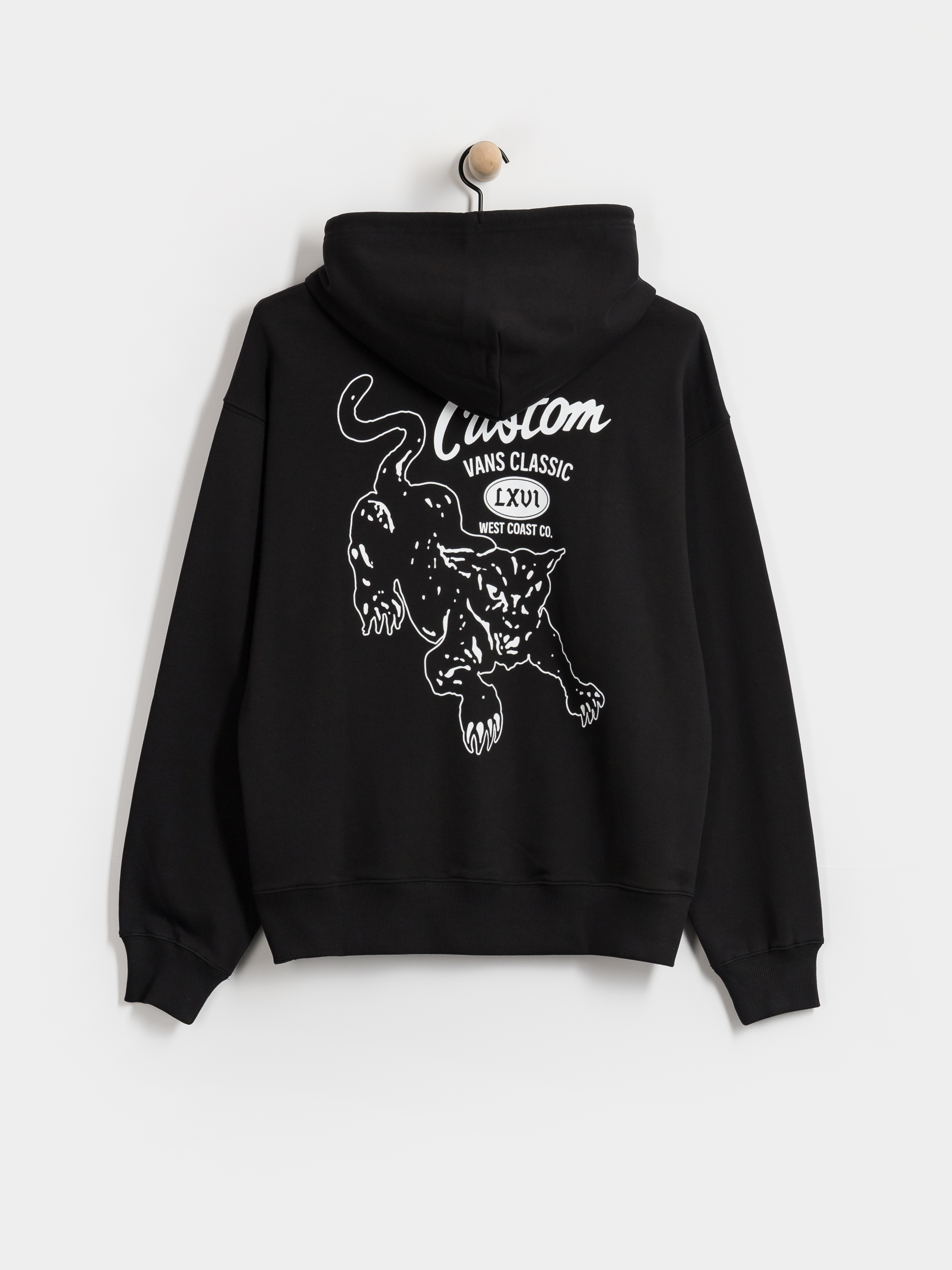 Vans Hoodie Custom Cat HD (black)