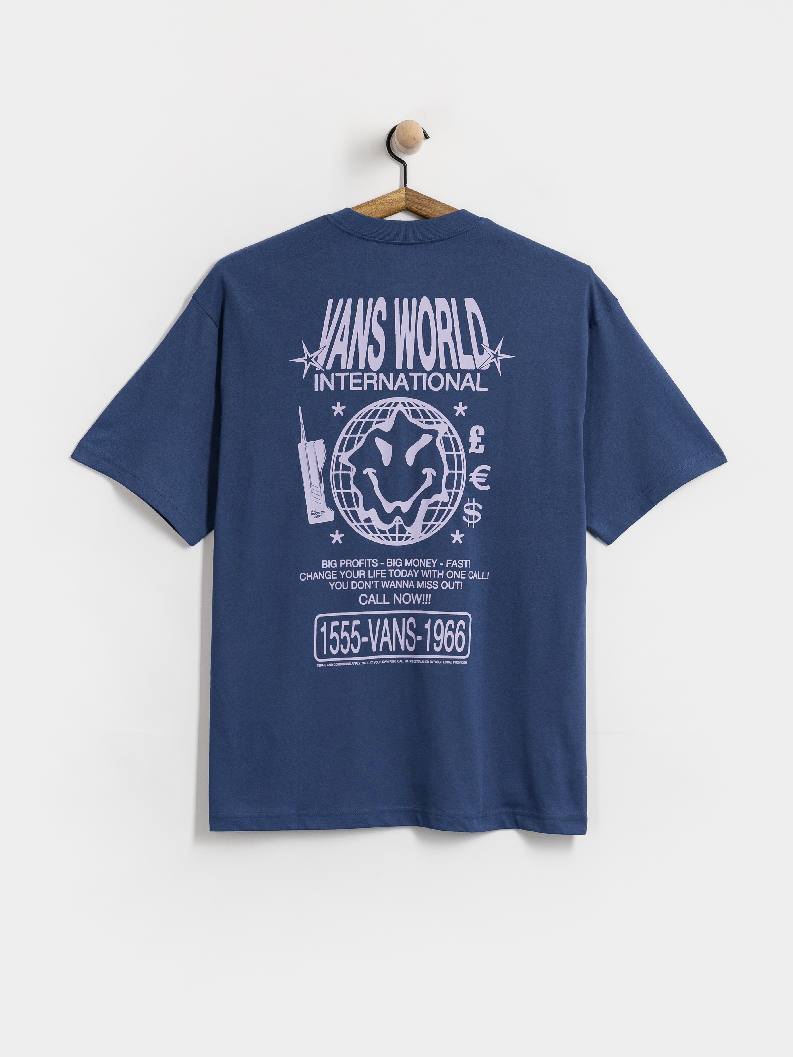 Vans T-Shirt World Intl (true navy)