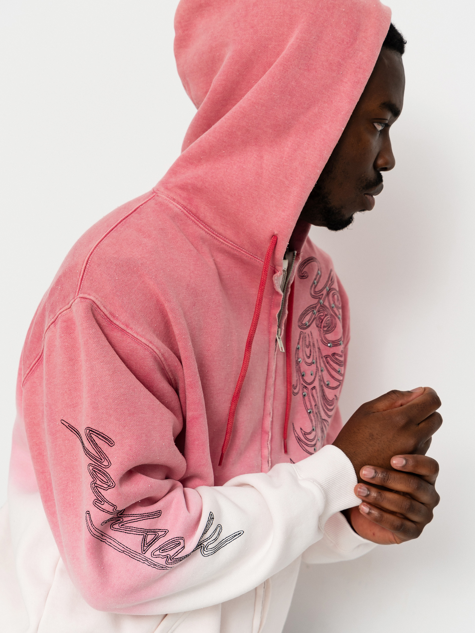 Yardsale Hoodie Ombre ZHD (pink)
