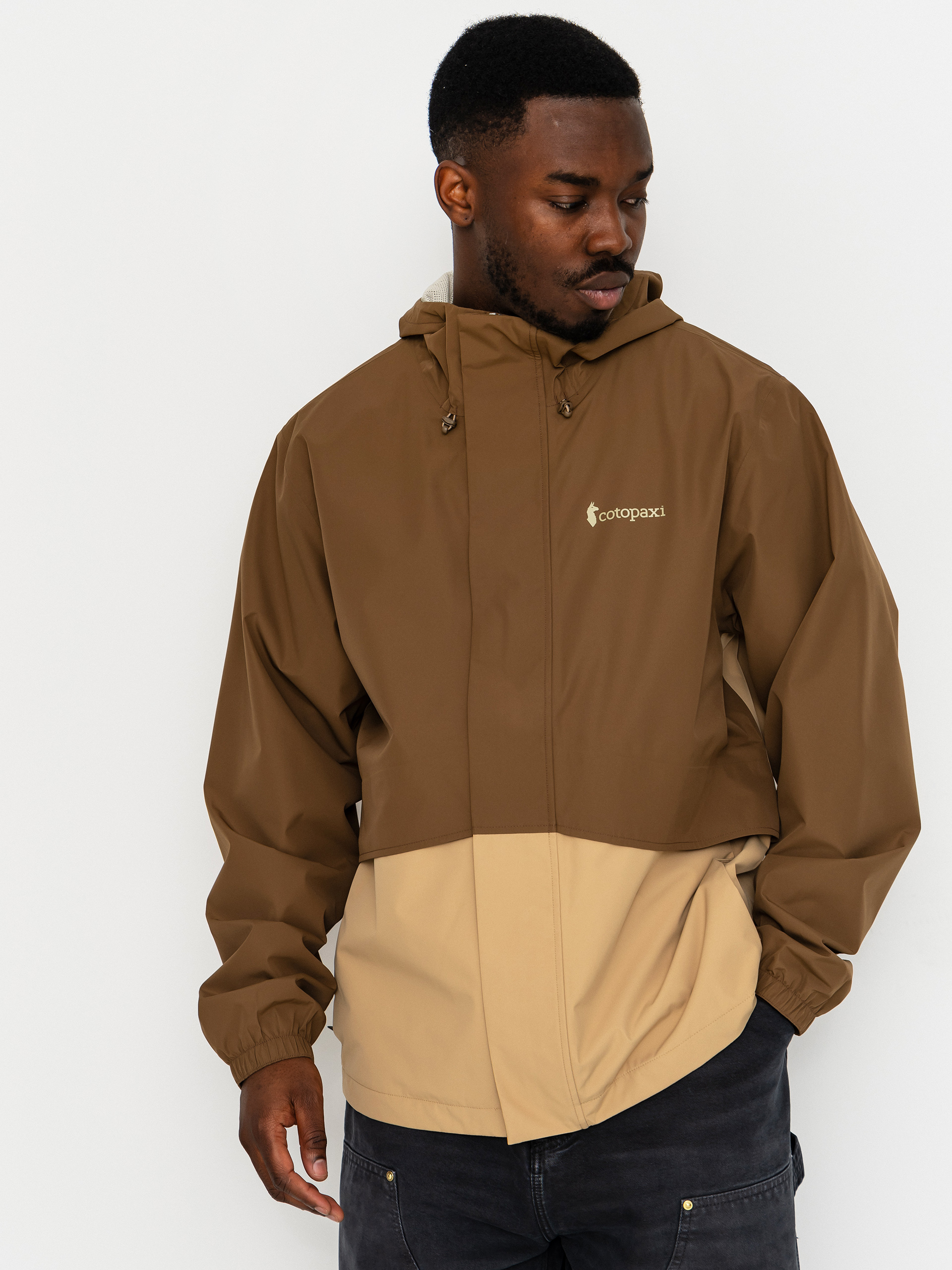 Cotopaxi Rayu Rain Jacke (dune and khaki)