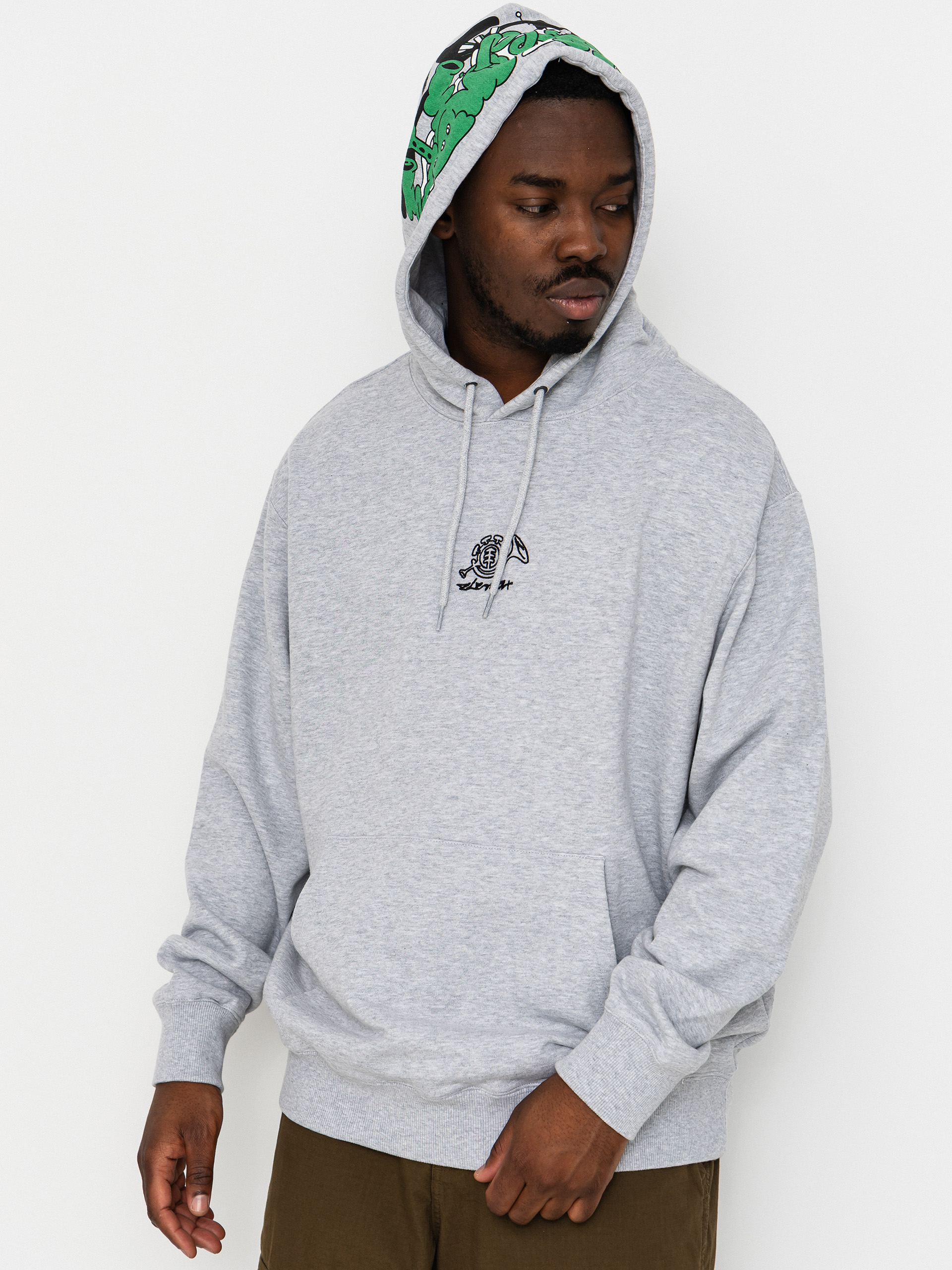 Element Hoodie Horn HD (mid grey heather)