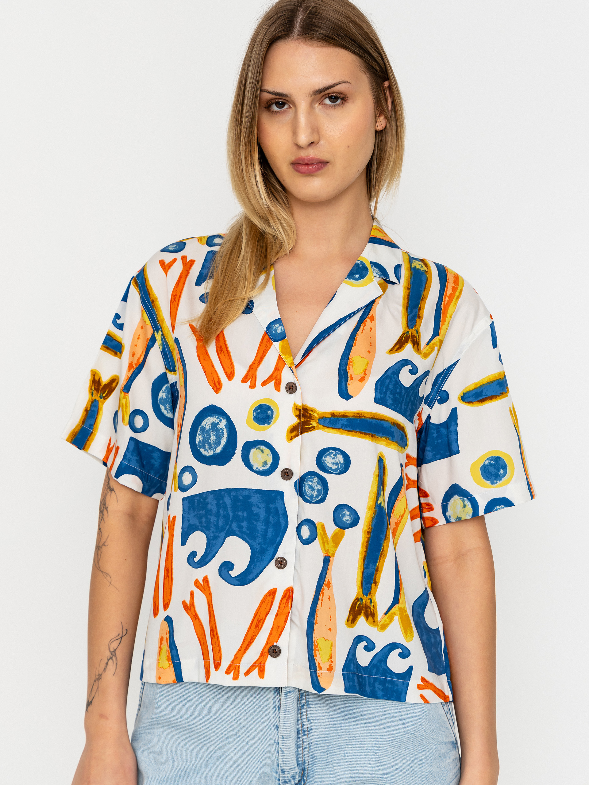 Patagonia Tidal Threads Wmn Shirt (sardines/natural)