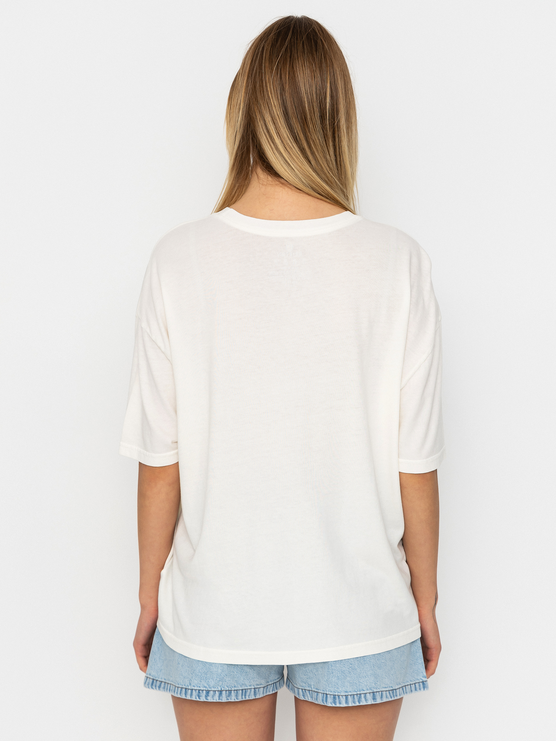 Brixton The Getaway Oversized Bf Wmn T-Shirt (vintage white)