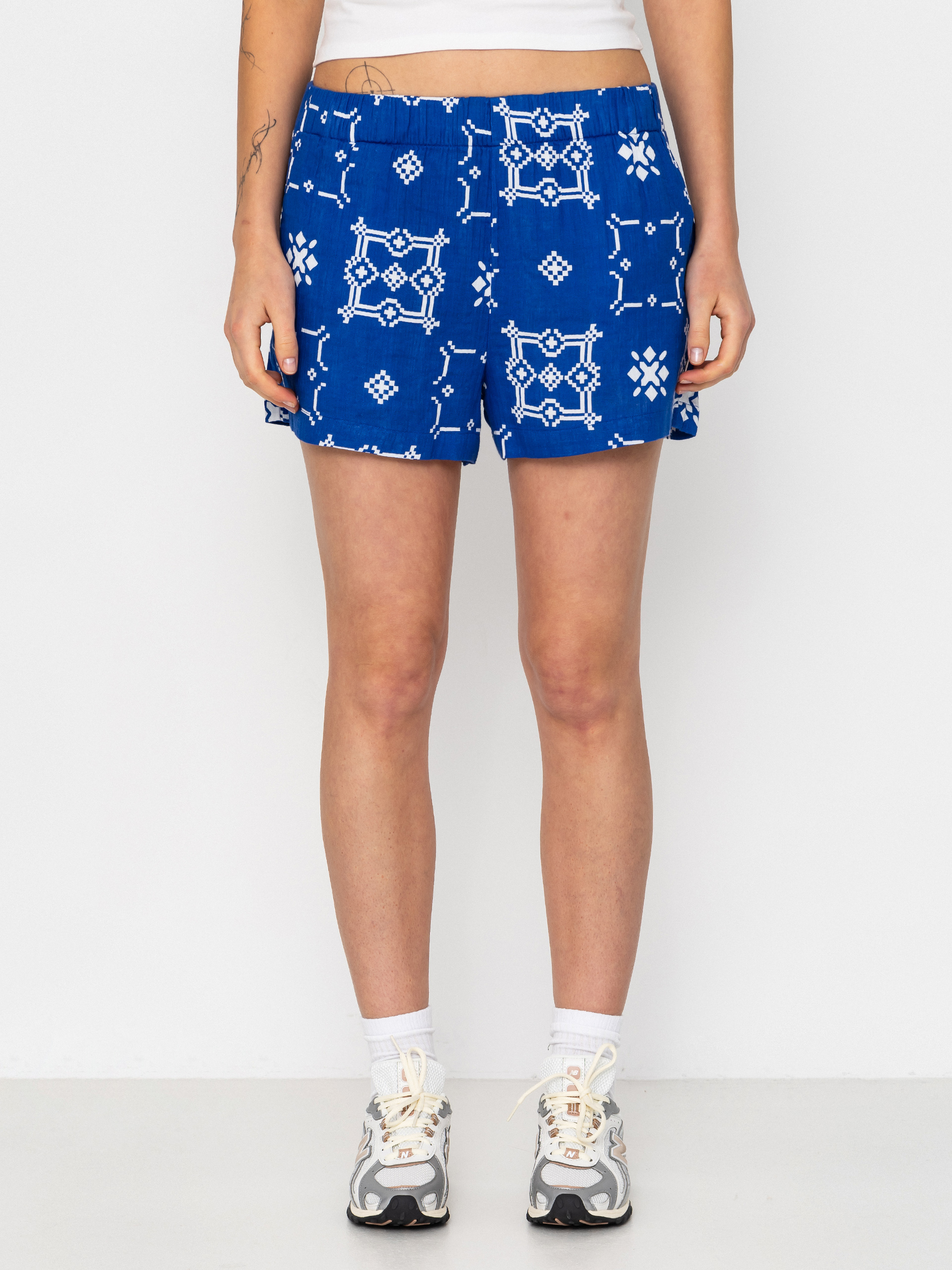 Brixton Tile Wmn Shorts (sunrise blue tile print)