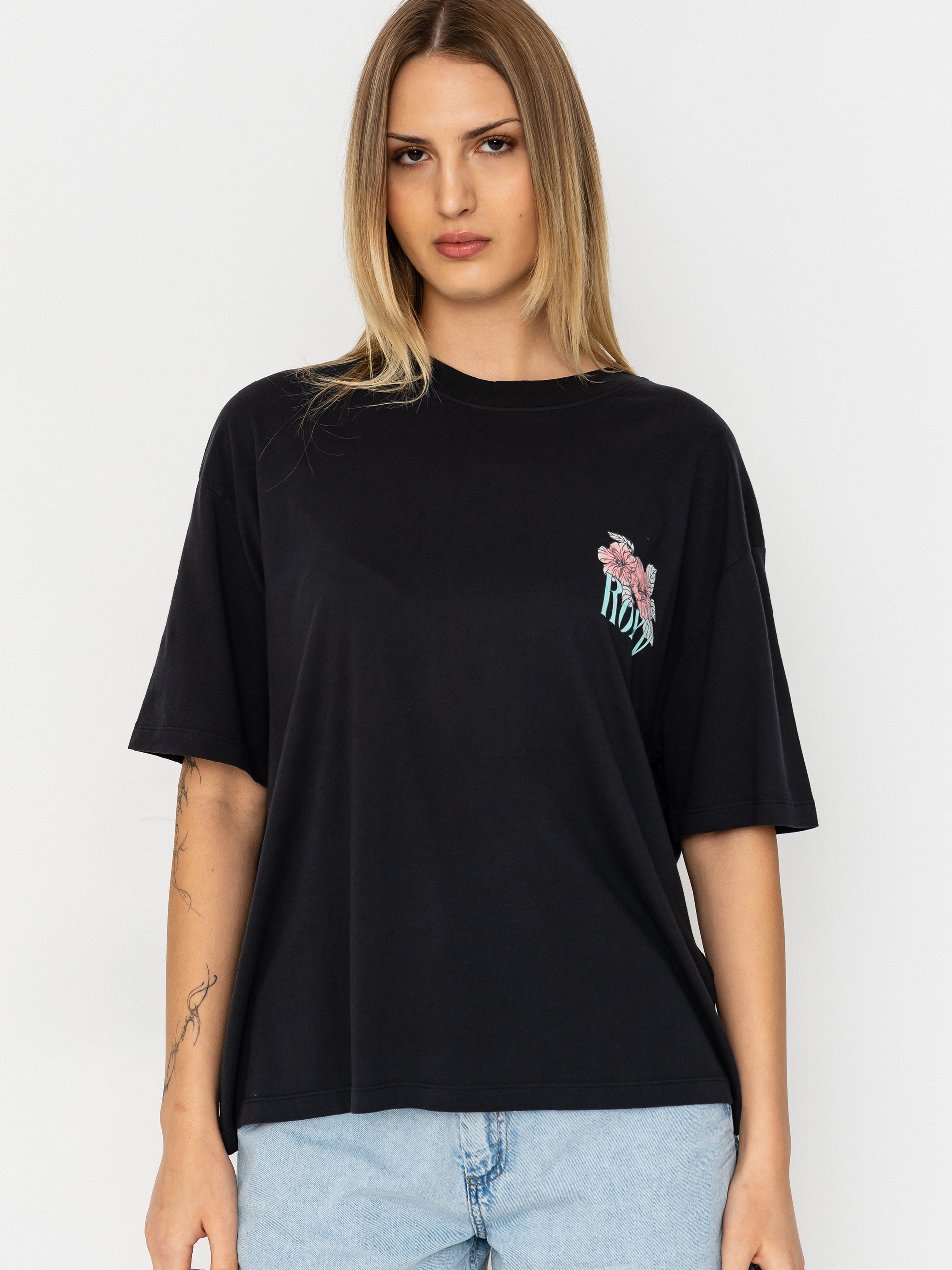 Roxy Talloversize Washed Wmn T-Shirt (anthracite)