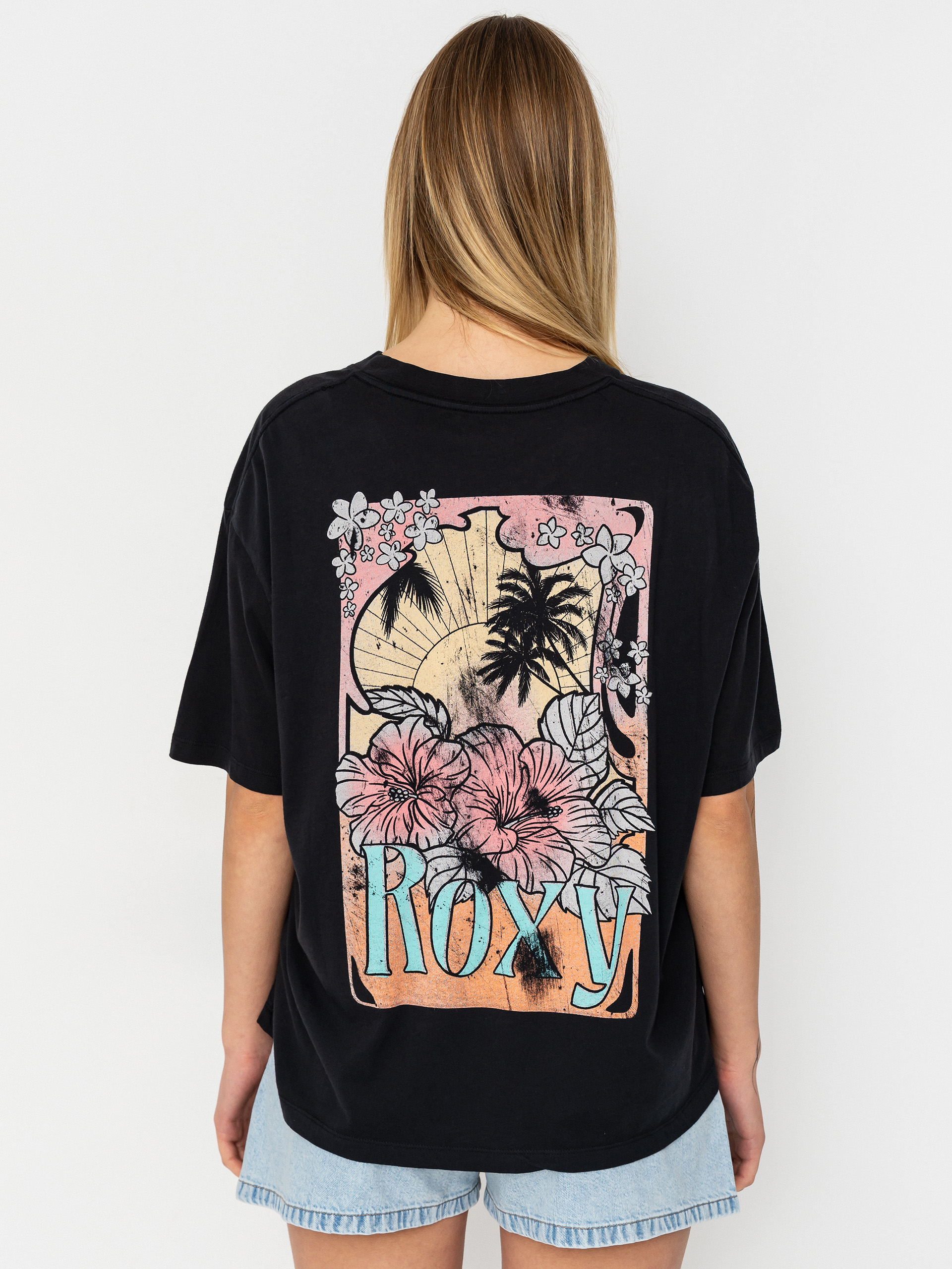 Roxy Talloversize Washed Wmn T-Shirt (anthracite)