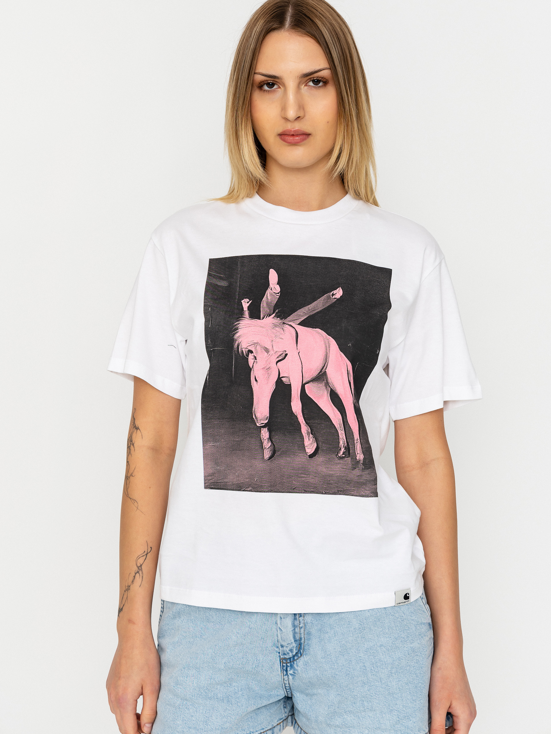 Carhartt WIP Sean Hamilton Wmn T-Shirt (white)