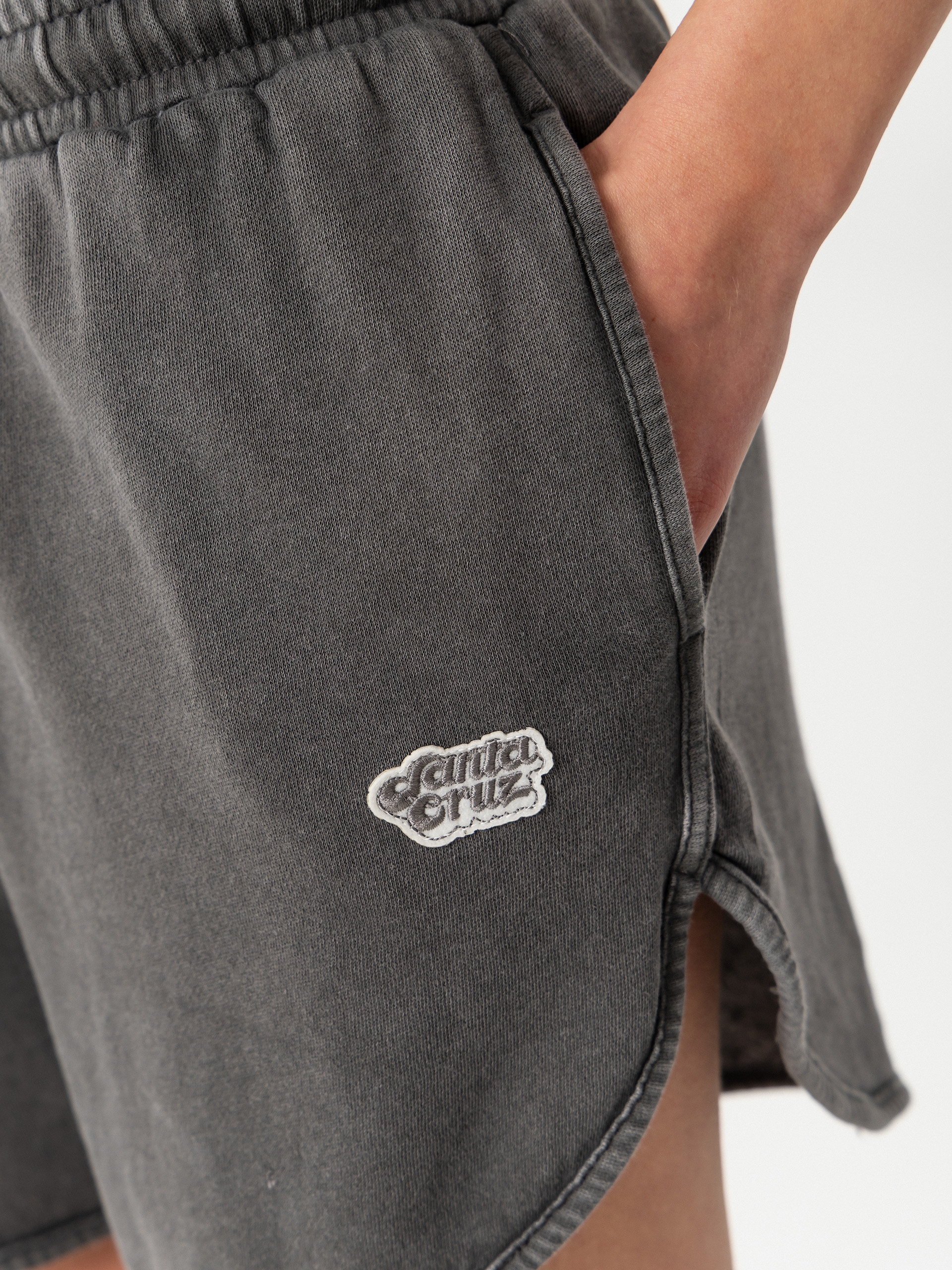Santa Cruz Shorts Groovy Stack Wmn (grey wash)