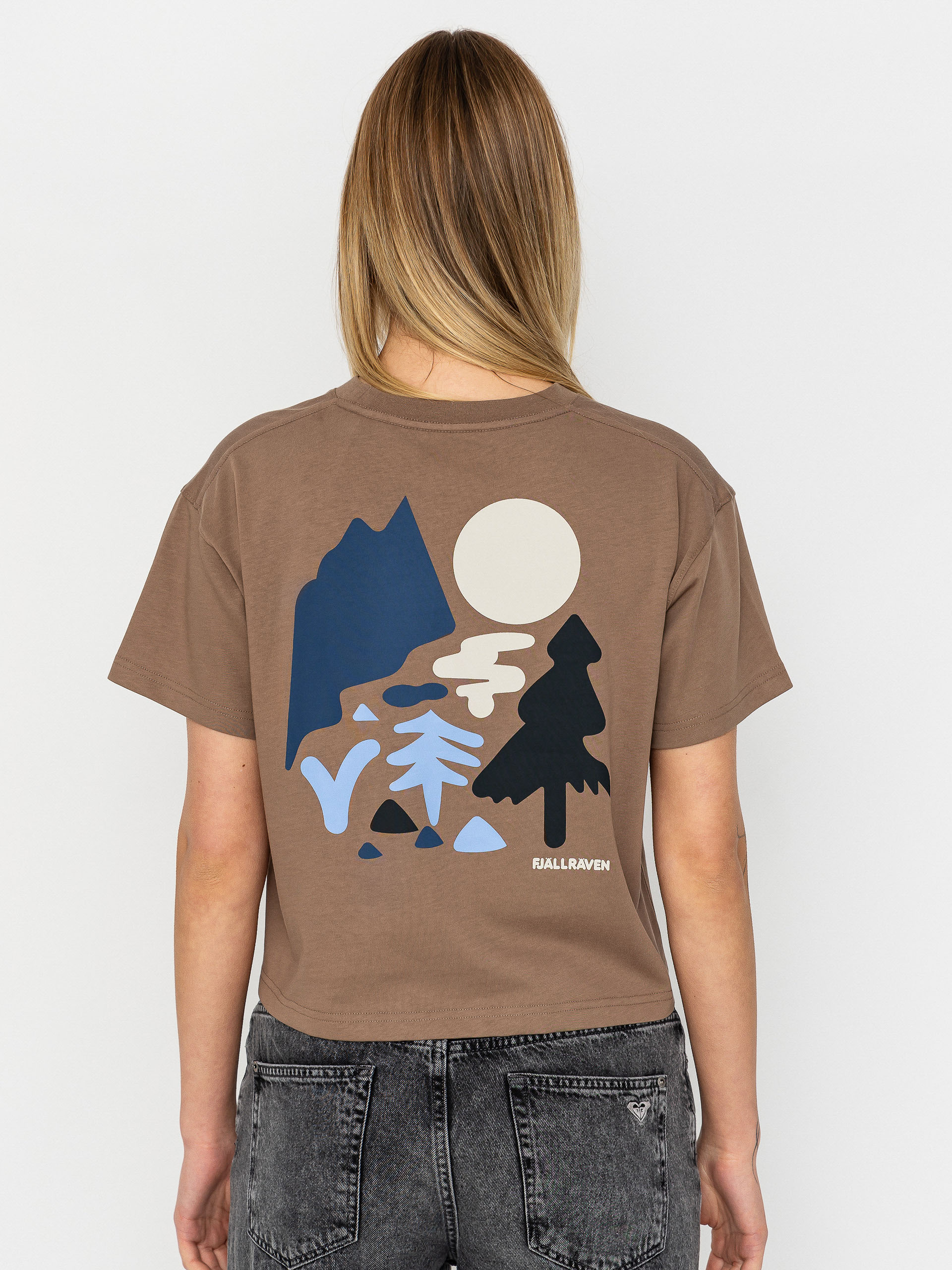 Fjallraven T-Shirt Forest Walk Wmn (suede brown)