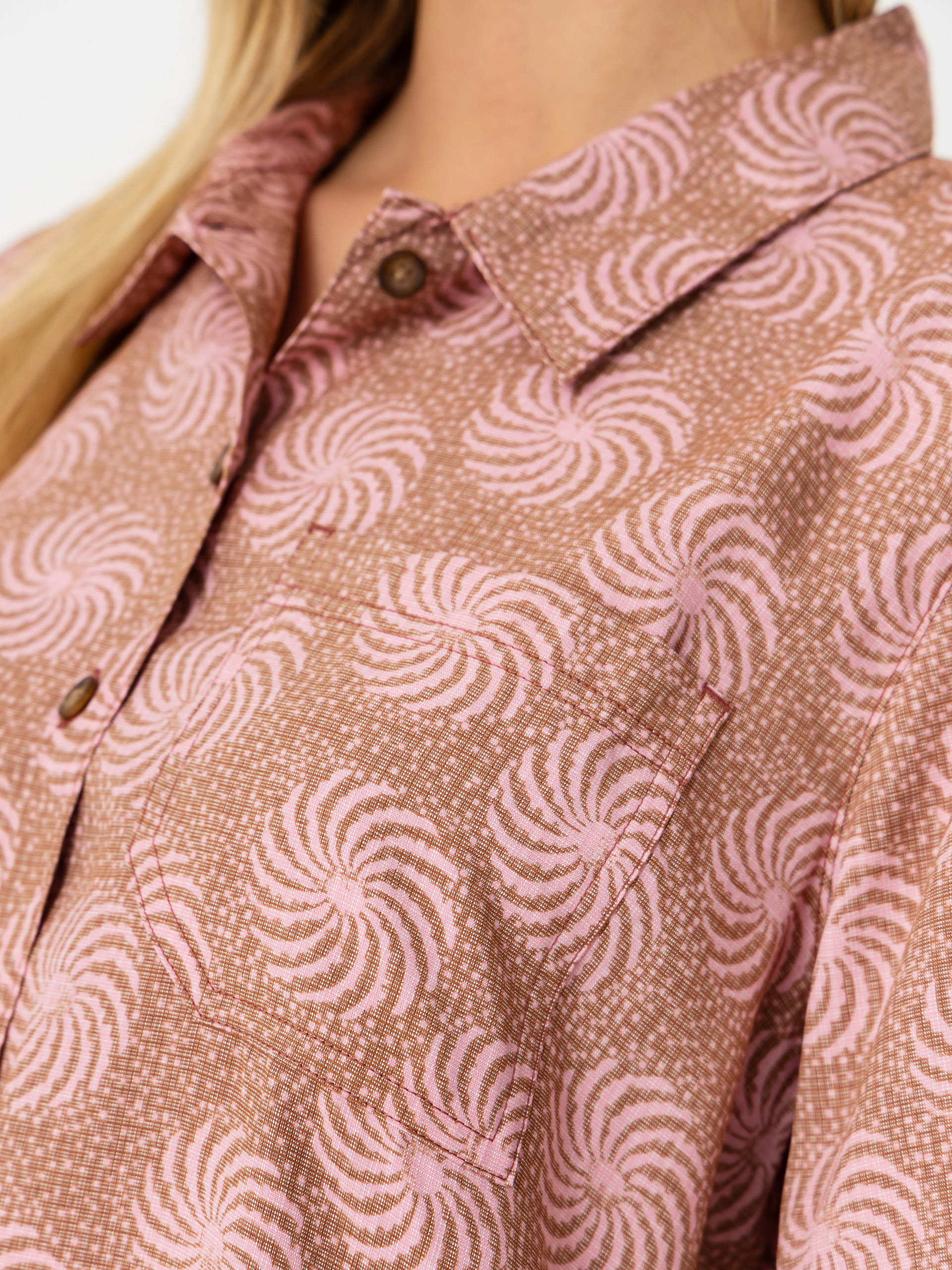 Royal Robbins Camino Pucker Hemd Wmn (mahogany ray pt)