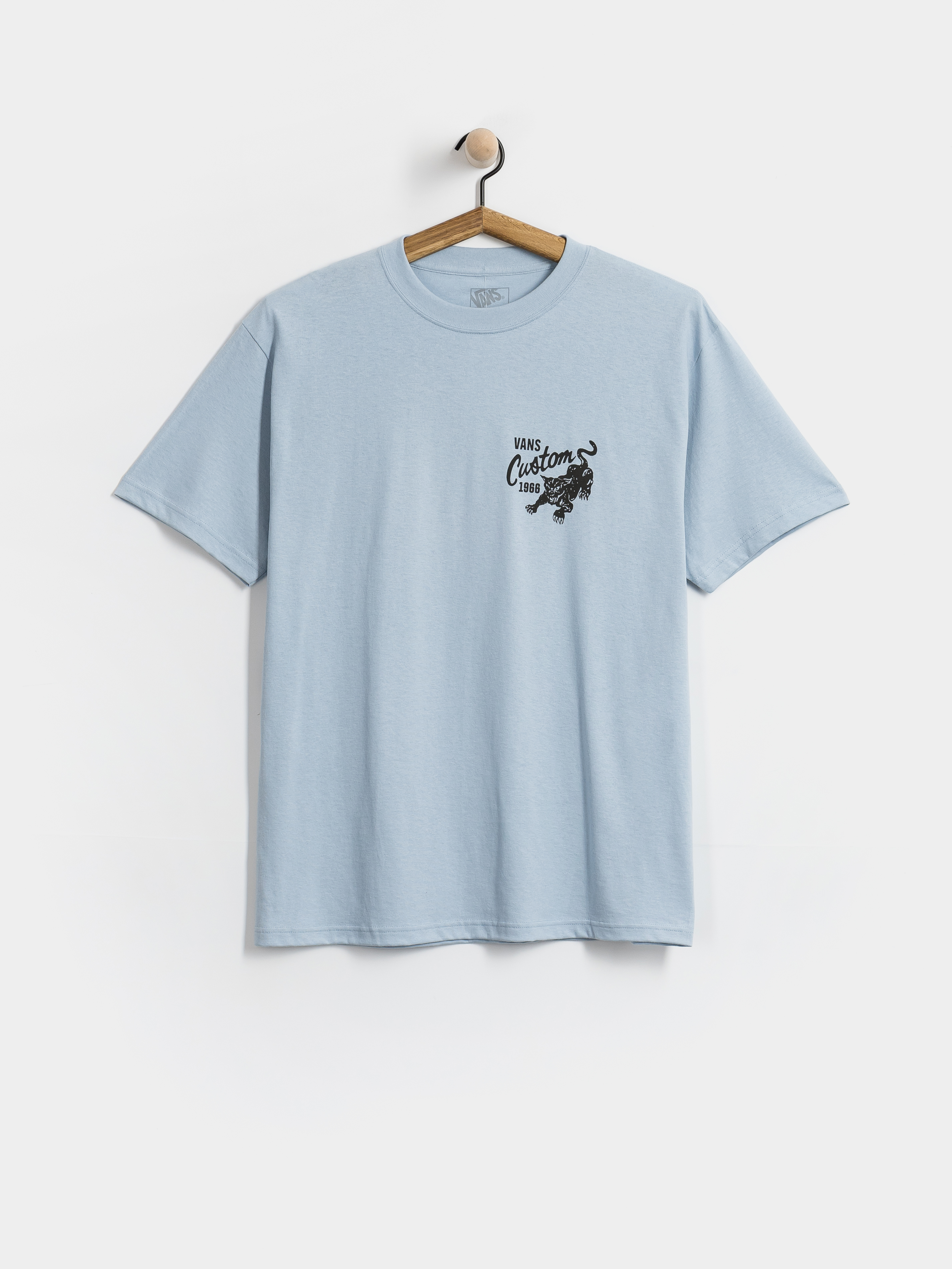 Vans T-Shirt Custom Cat (soft slate)