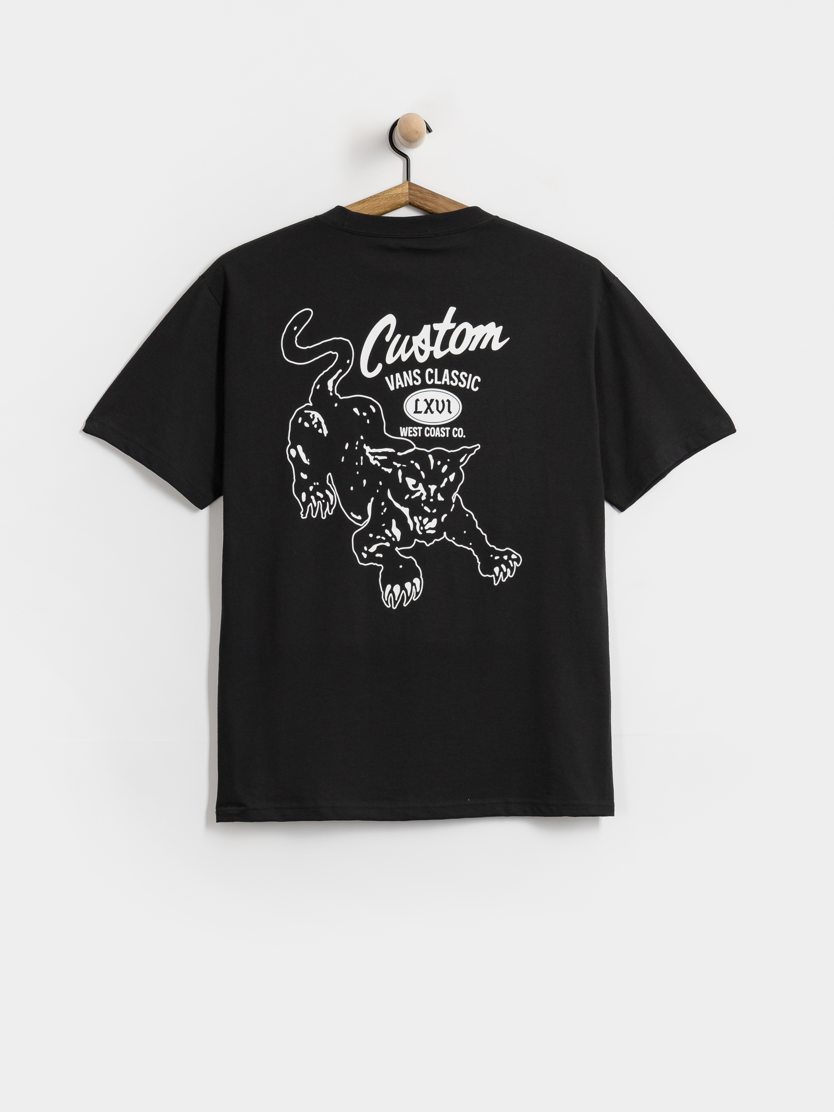 Vans T-Shirt Custom Cat (black)