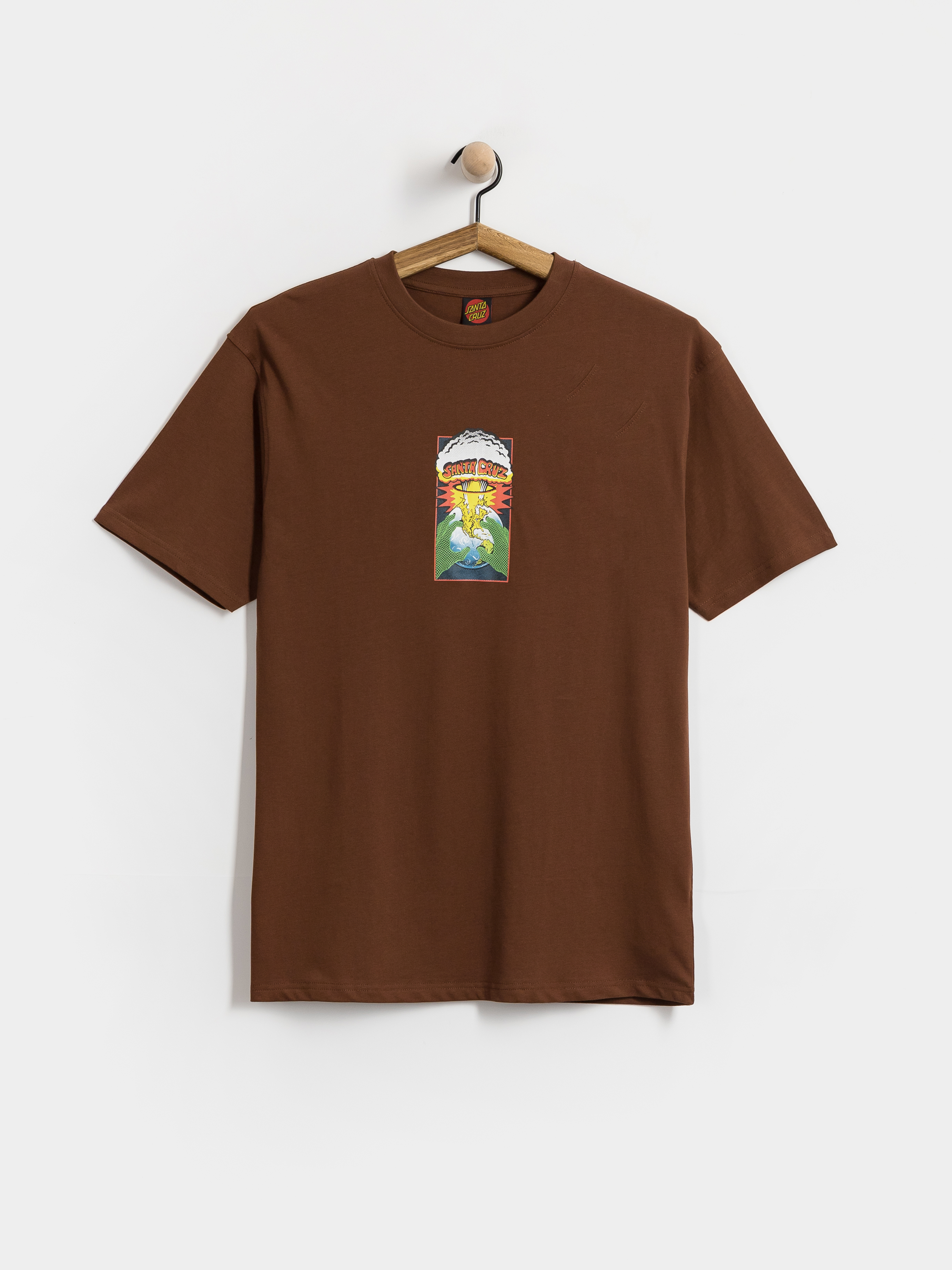 Santa Cruz T-Shirt Kendall Eotw Front - brown (sepia brown)