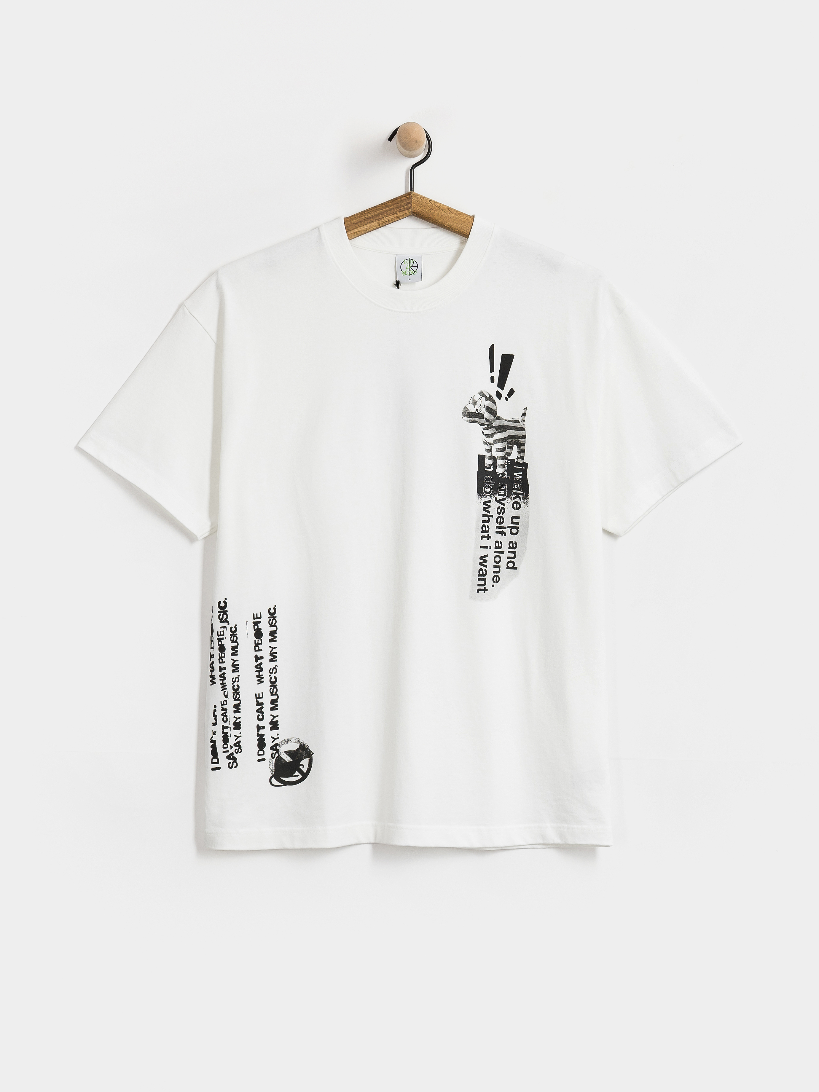 Polar Skate T-Shirt My Music (white)