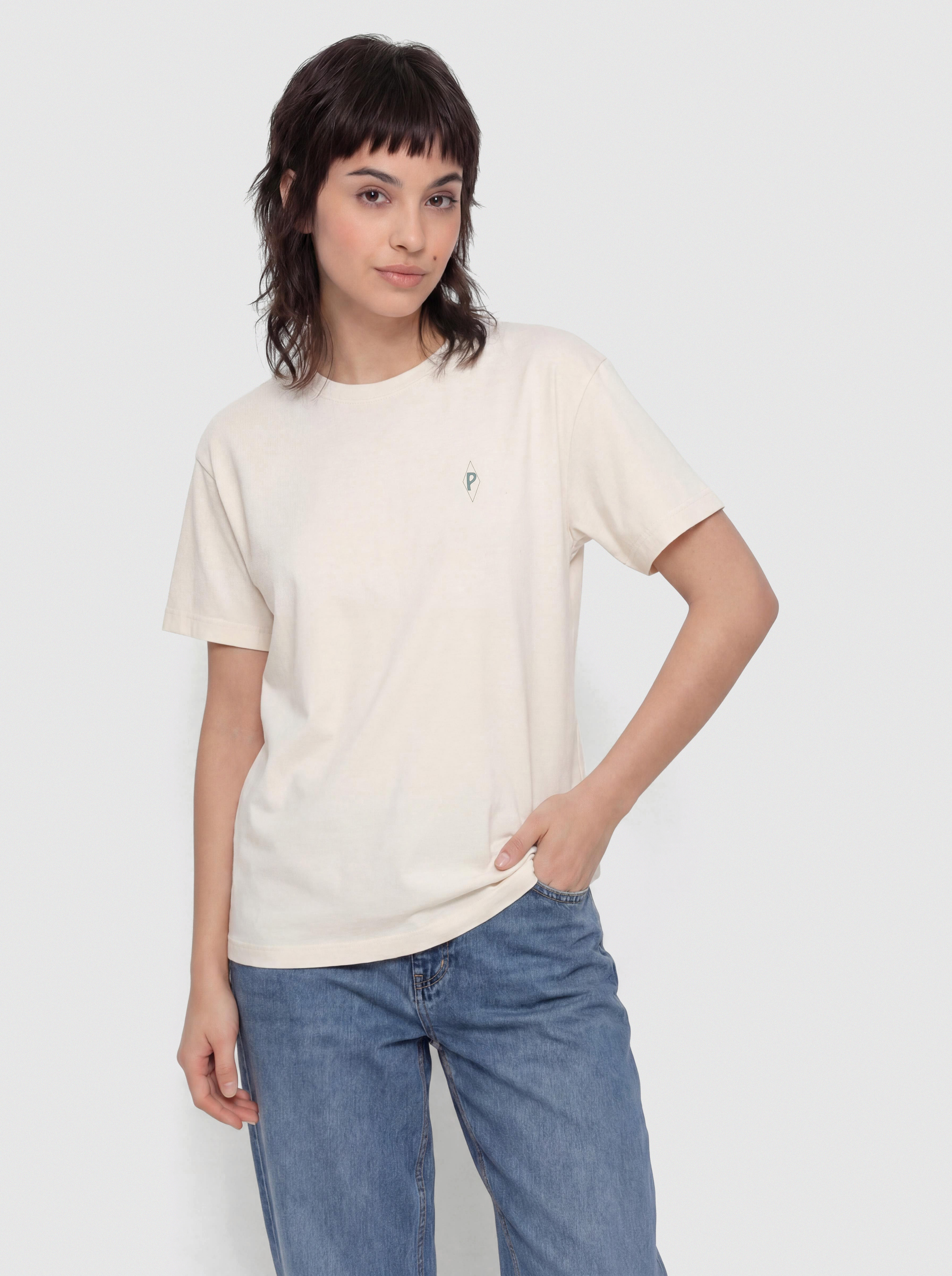 Patagonia T-Shirt Water People Spotter Oversized Wmn (undyed natural)