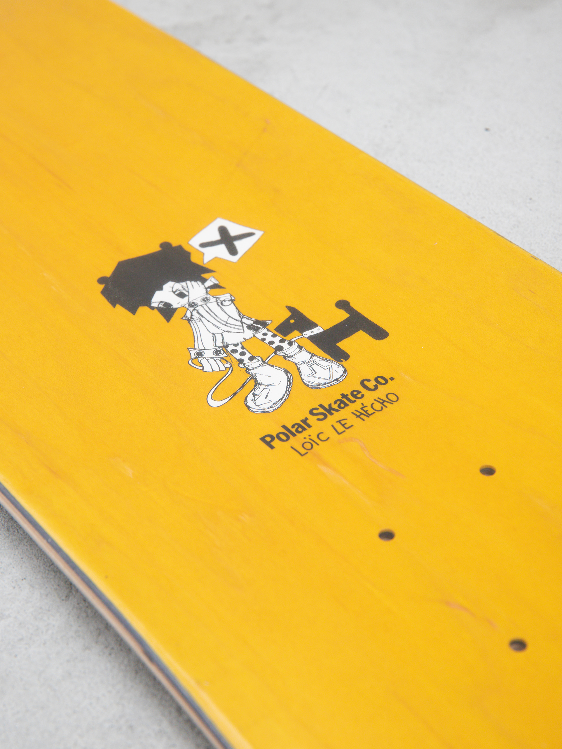 Polar Skate Deck Aaron Herrington Fear Eats The Soul