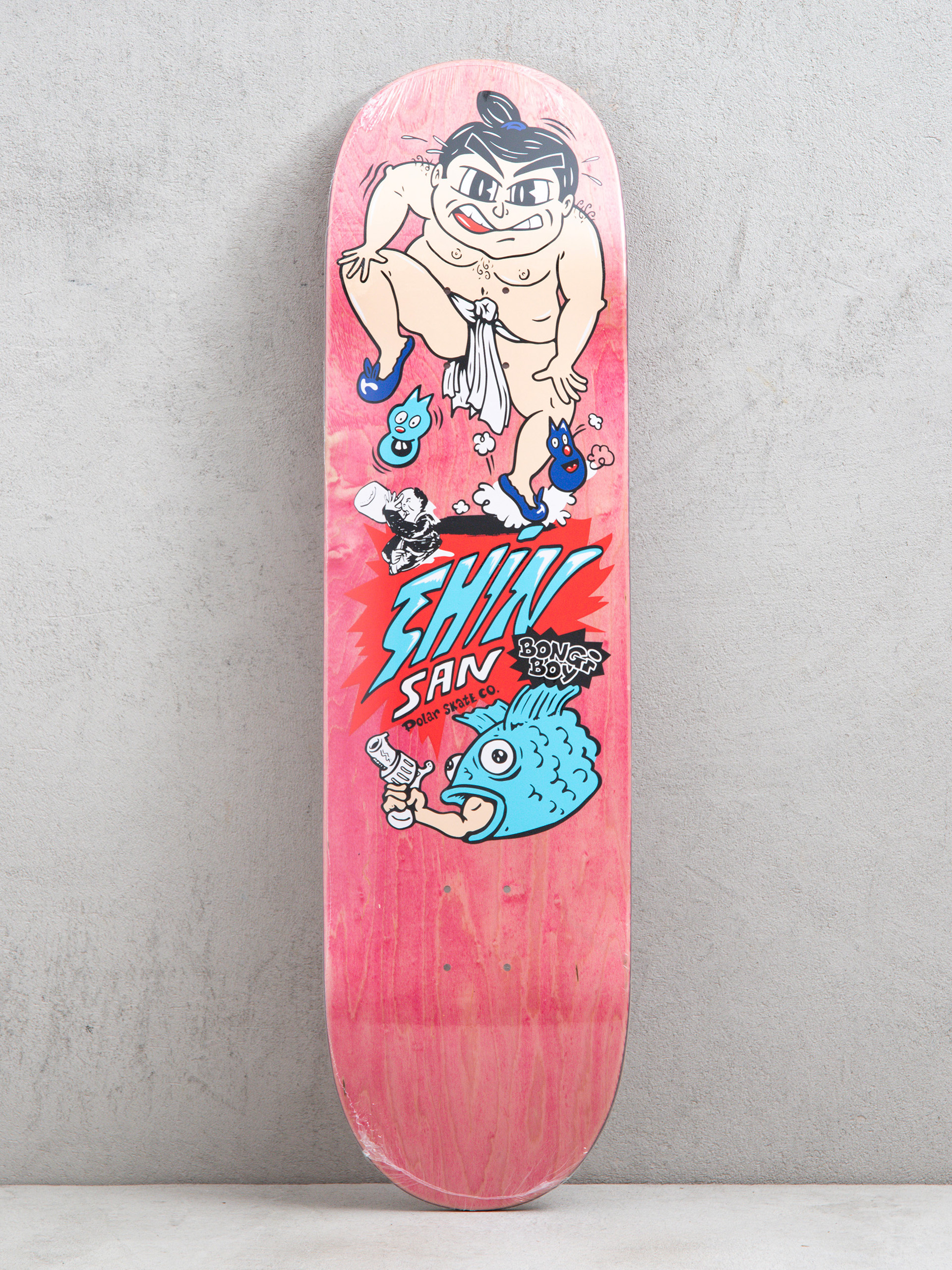 Polar Skate Deck Shin Sanbongi Bongi Boy (pink)