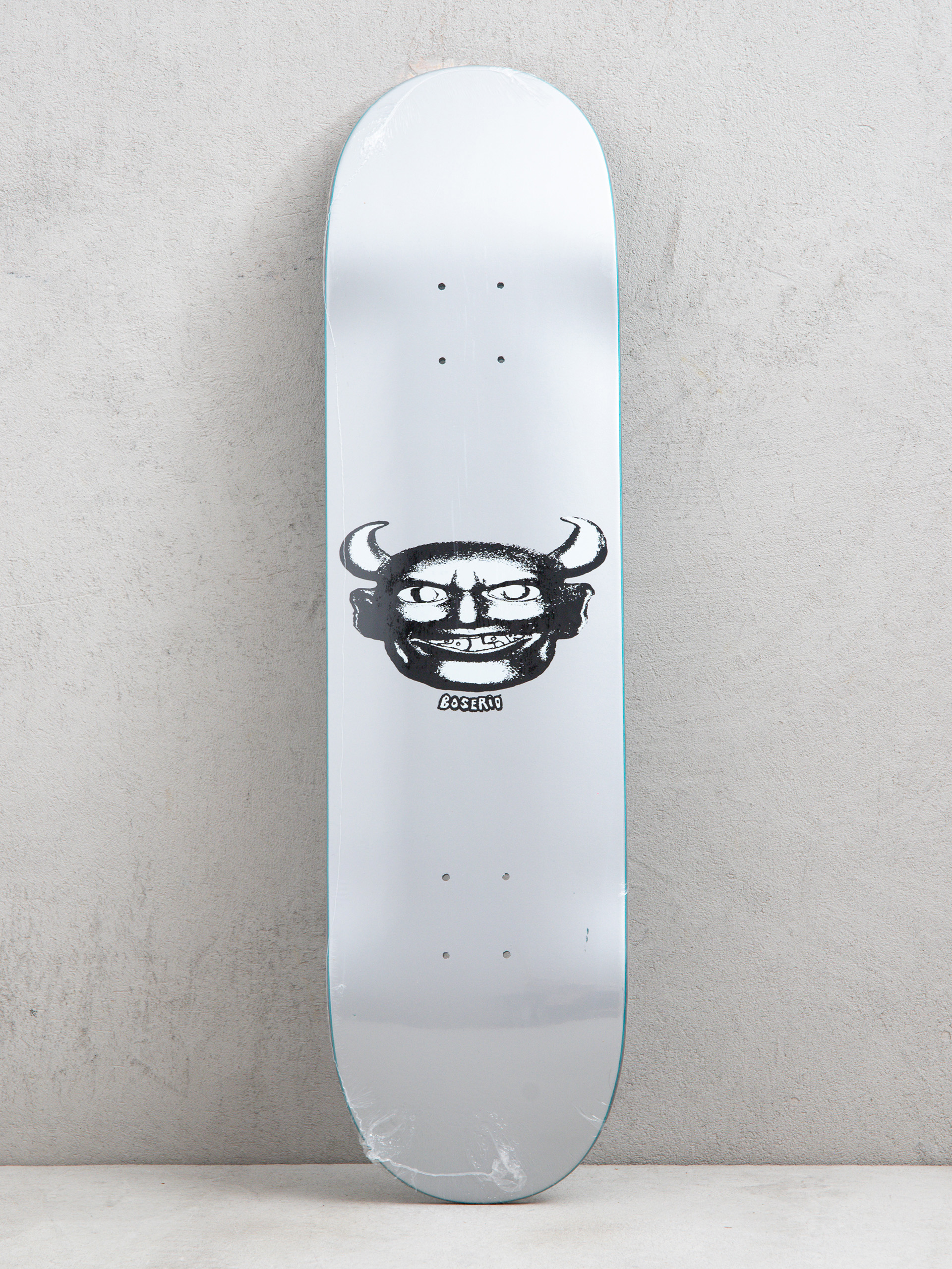 Polar Skate Deck Nick Boserio Silver Devil