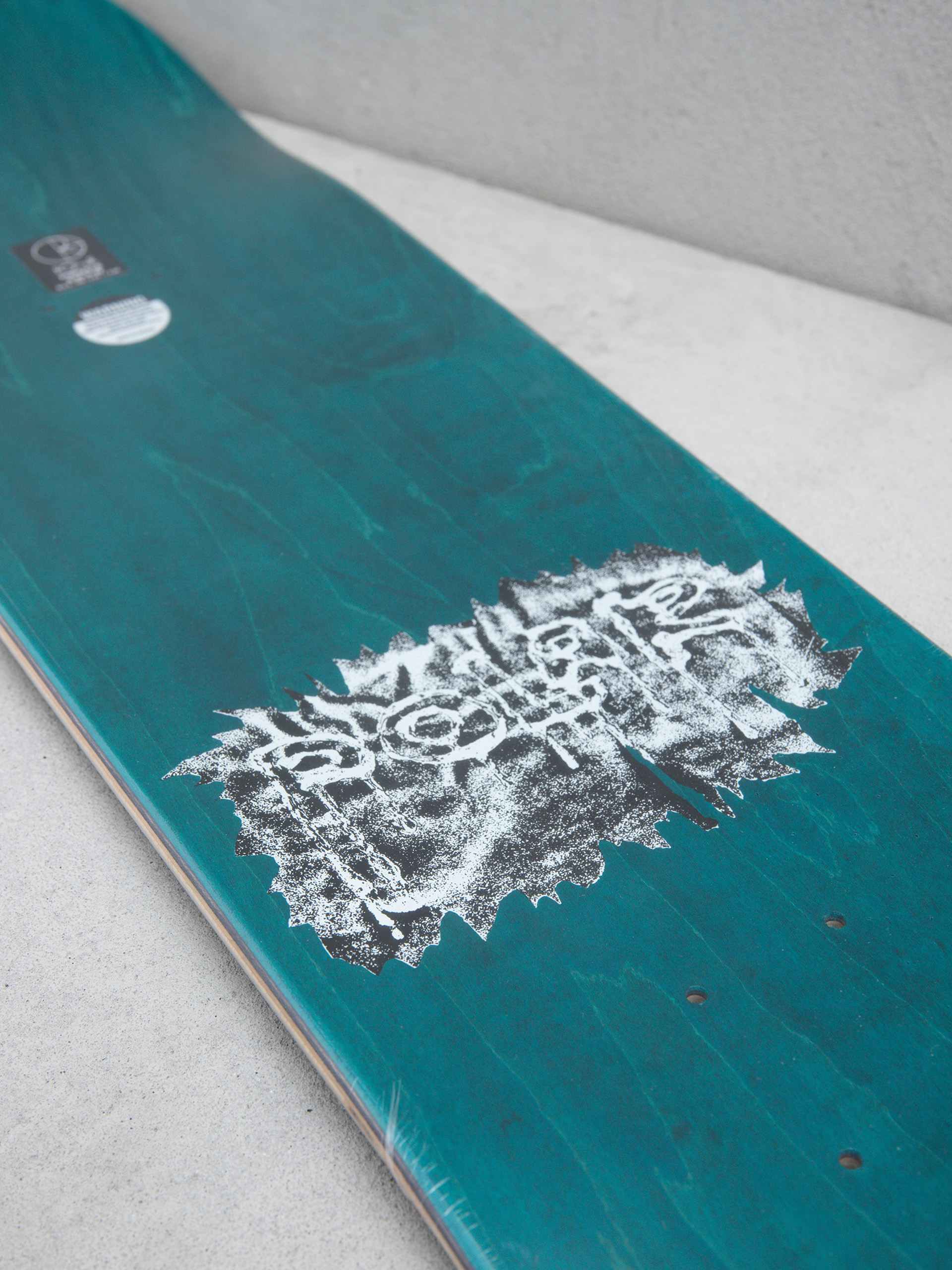 Polar Skate Deck Nick Boserio Silver Devil